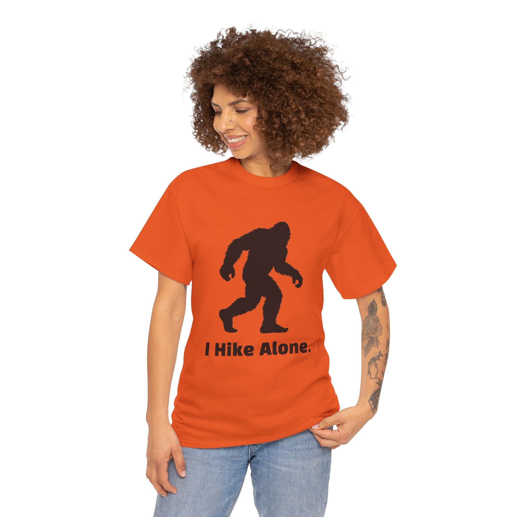 Hide & Seek Champion "I hike alone" T-Shirt