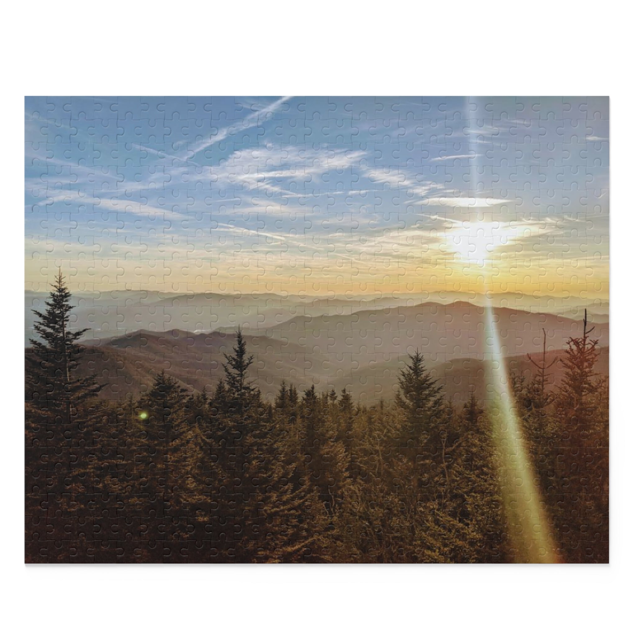 Kuwohi (Formerly Clingmans Dome) Scenic Jigsaw Puzzle
