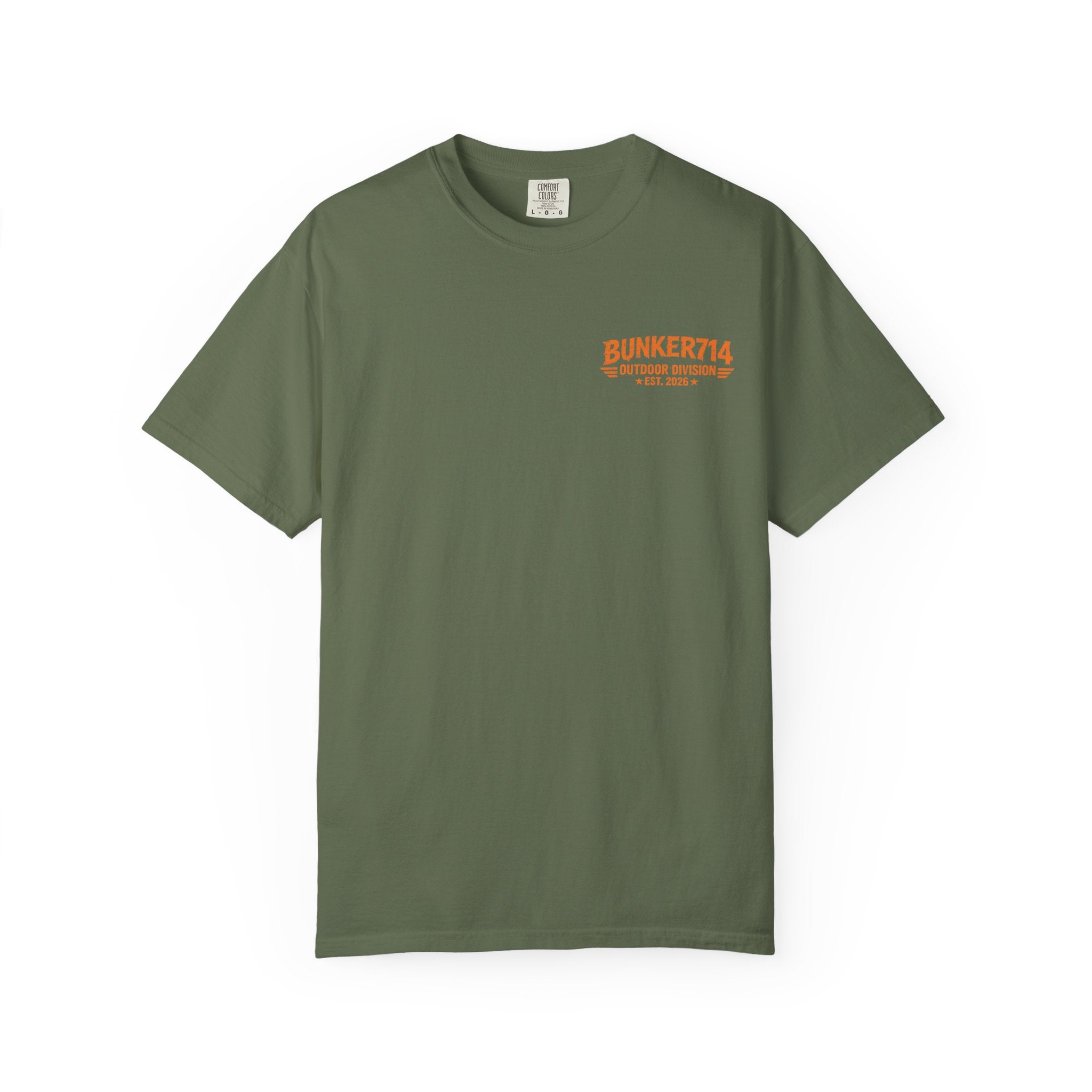 BUNKER714 “Not All Who Wander Are Lost” Bigfoot Camping T-Shirt