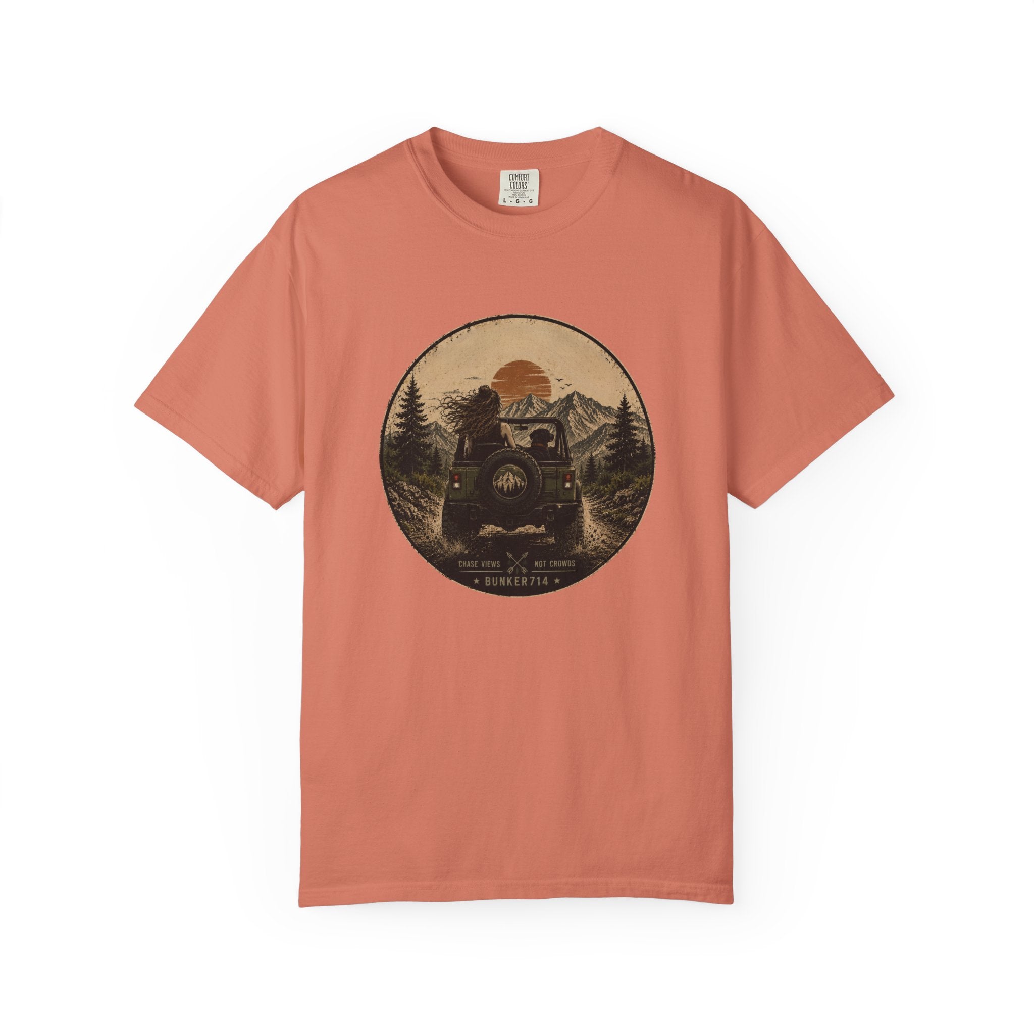 Top Down. Trail Bound.™ Outdoor Adventure T-Shirt