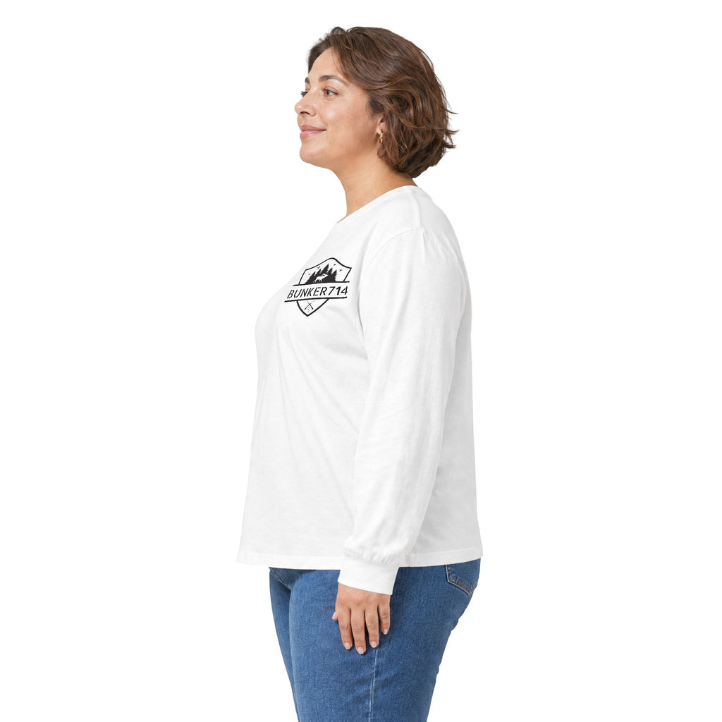 Bunker714 Mountain Badge - Long Sleeve Tee
