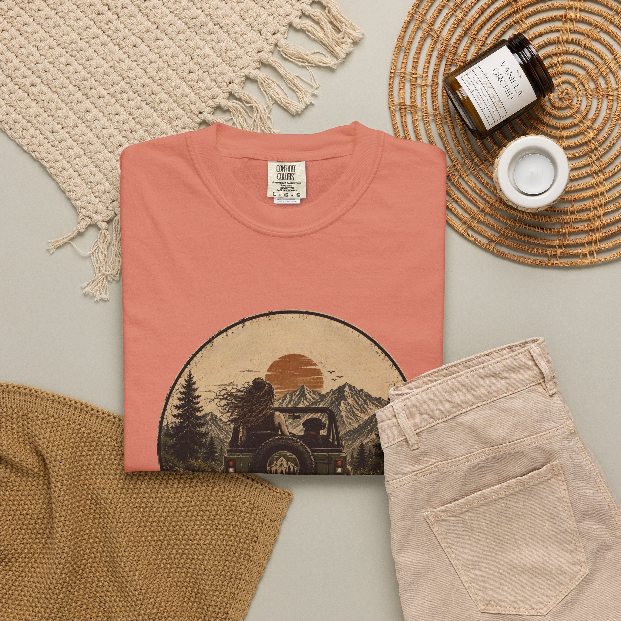 Top Down. Trail Bound.™ Outdoor Adventure T-Shirt