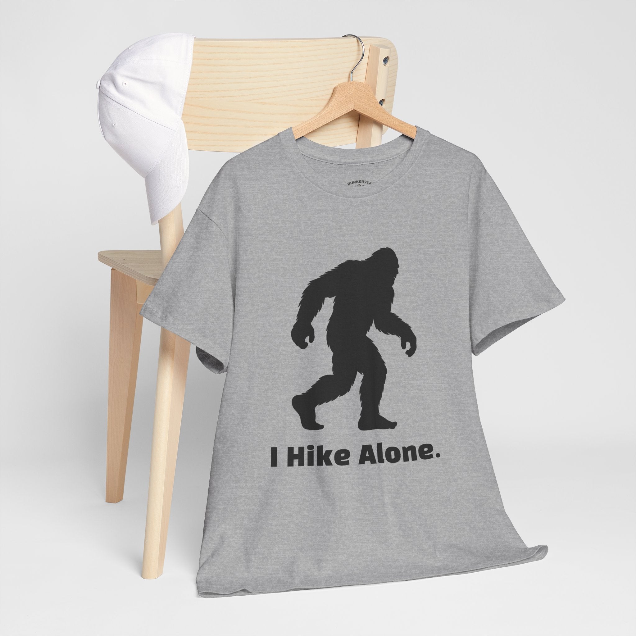 Hide & Seek Champion "I hike alone" T-Shirt