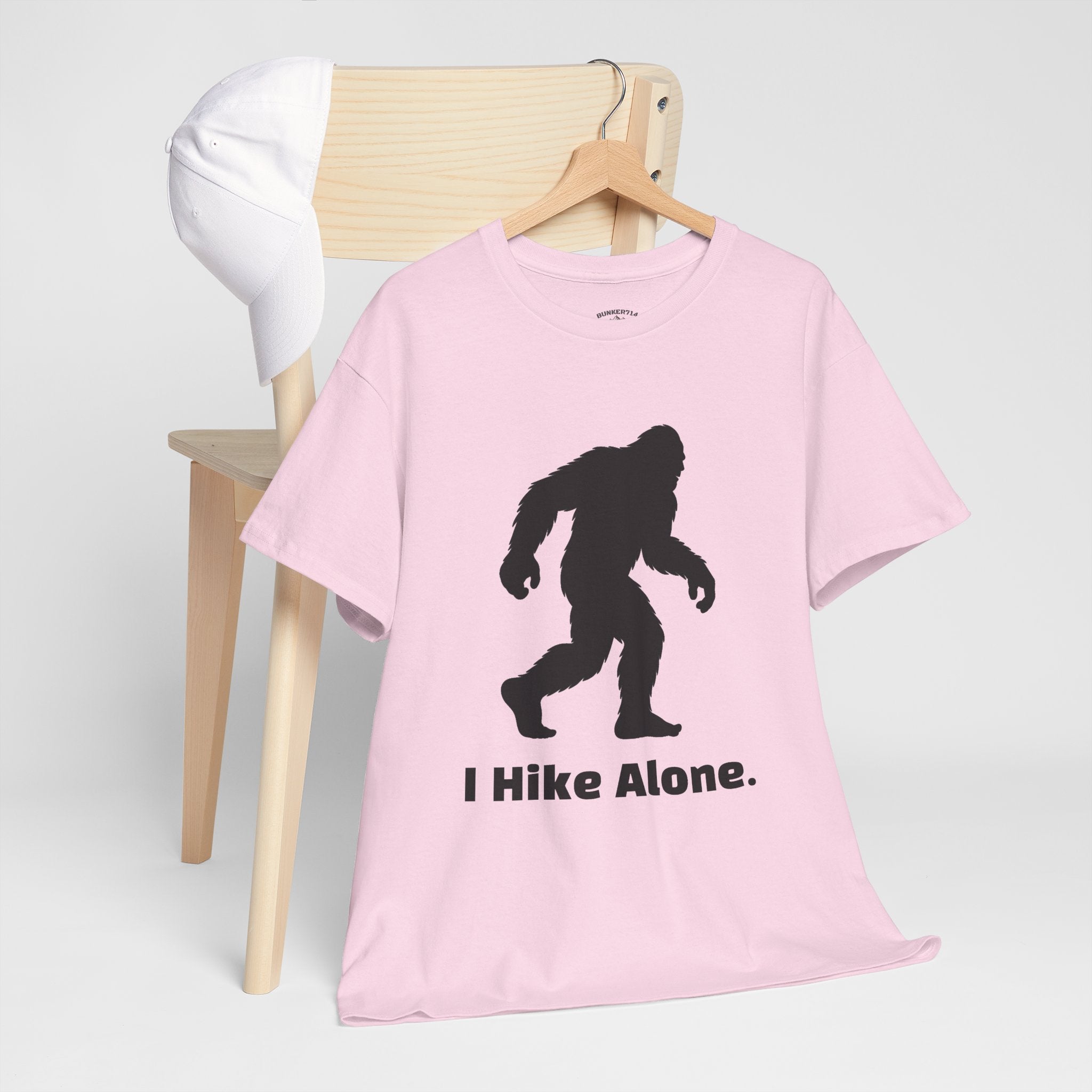 Hide & Seek Champion "I hike alone" T-Shirt
