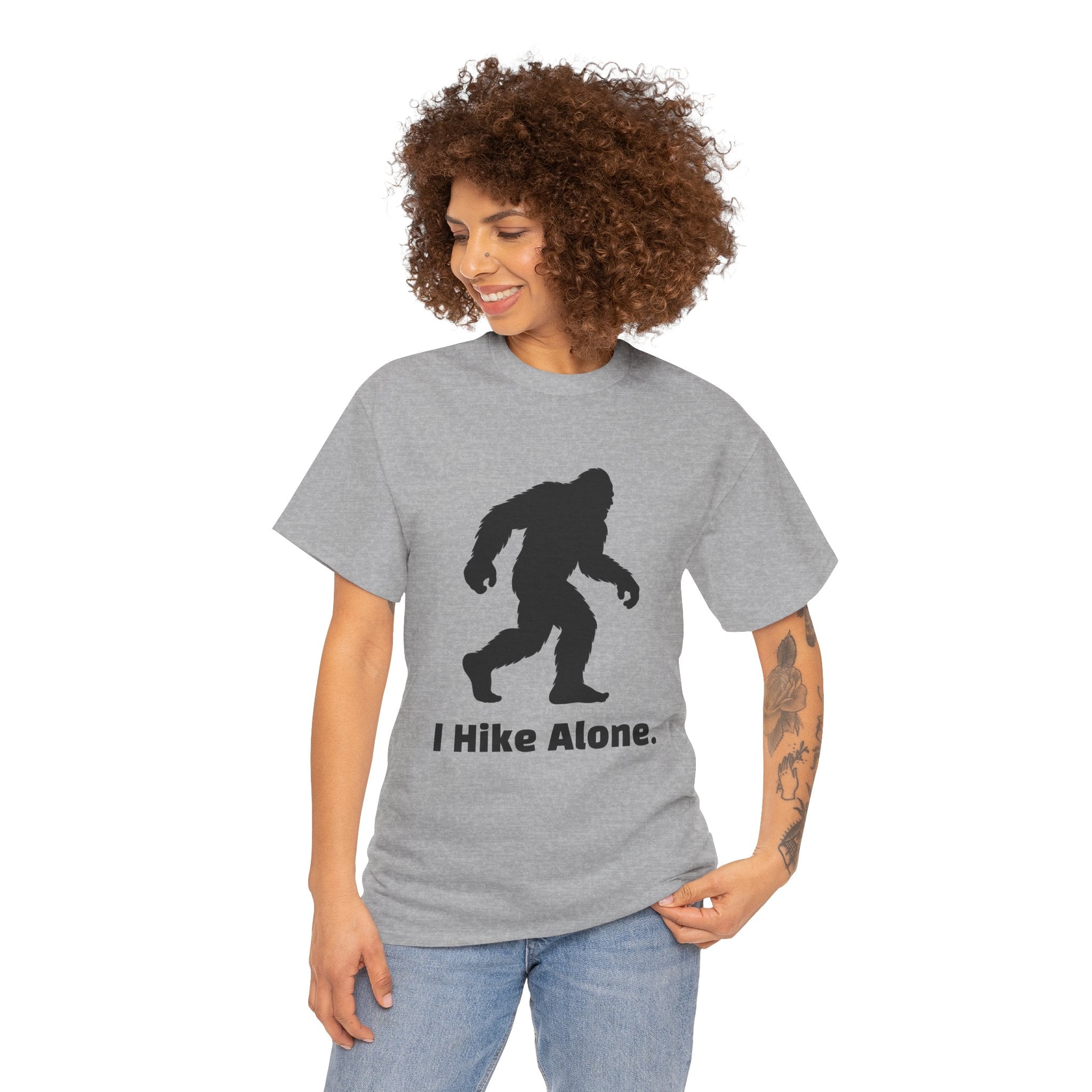 Hide & Seek Champion "I hike alone" T-Shirt