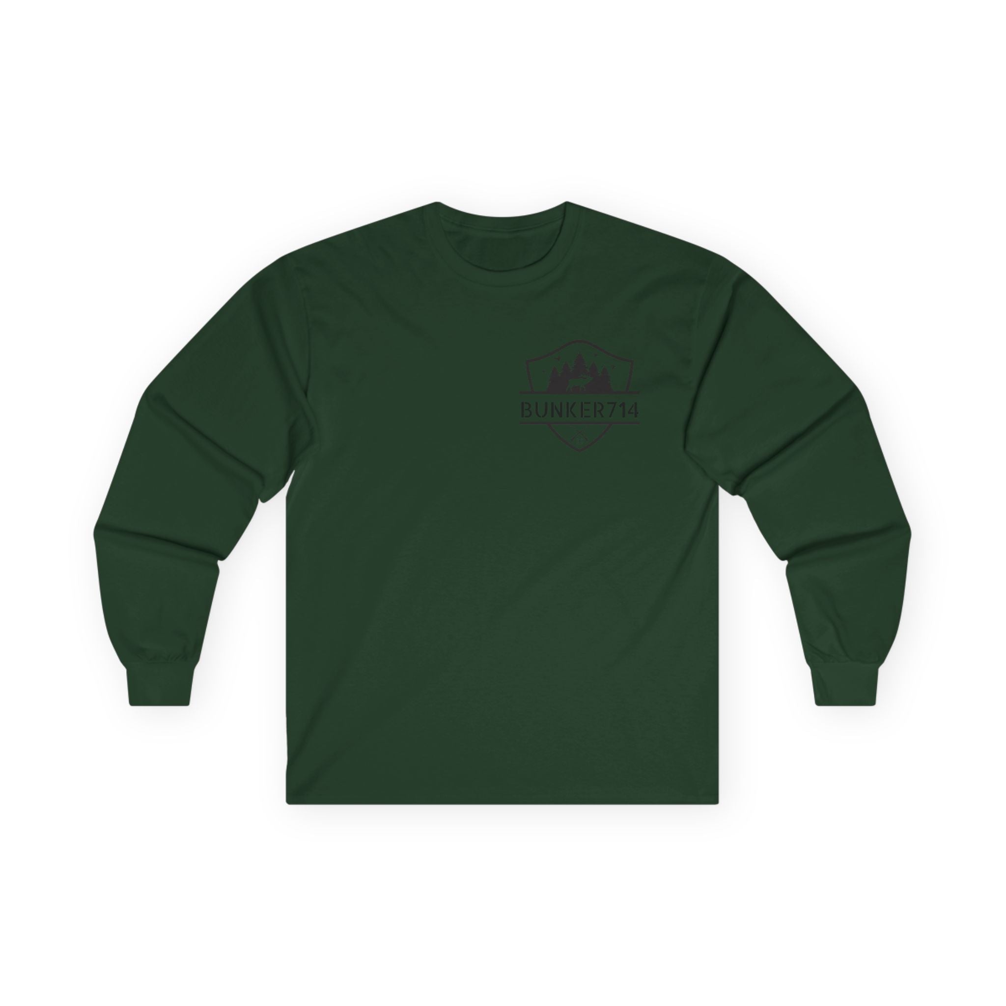 Bunker714 Mountain Badge - Long Sleeve Tee