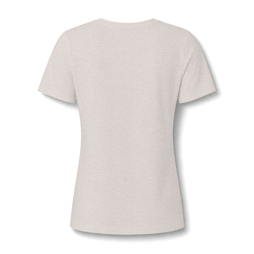 Camping Heartbeat Jogging V-Neck Tee — "Jogging" Fitness Shirt for Women