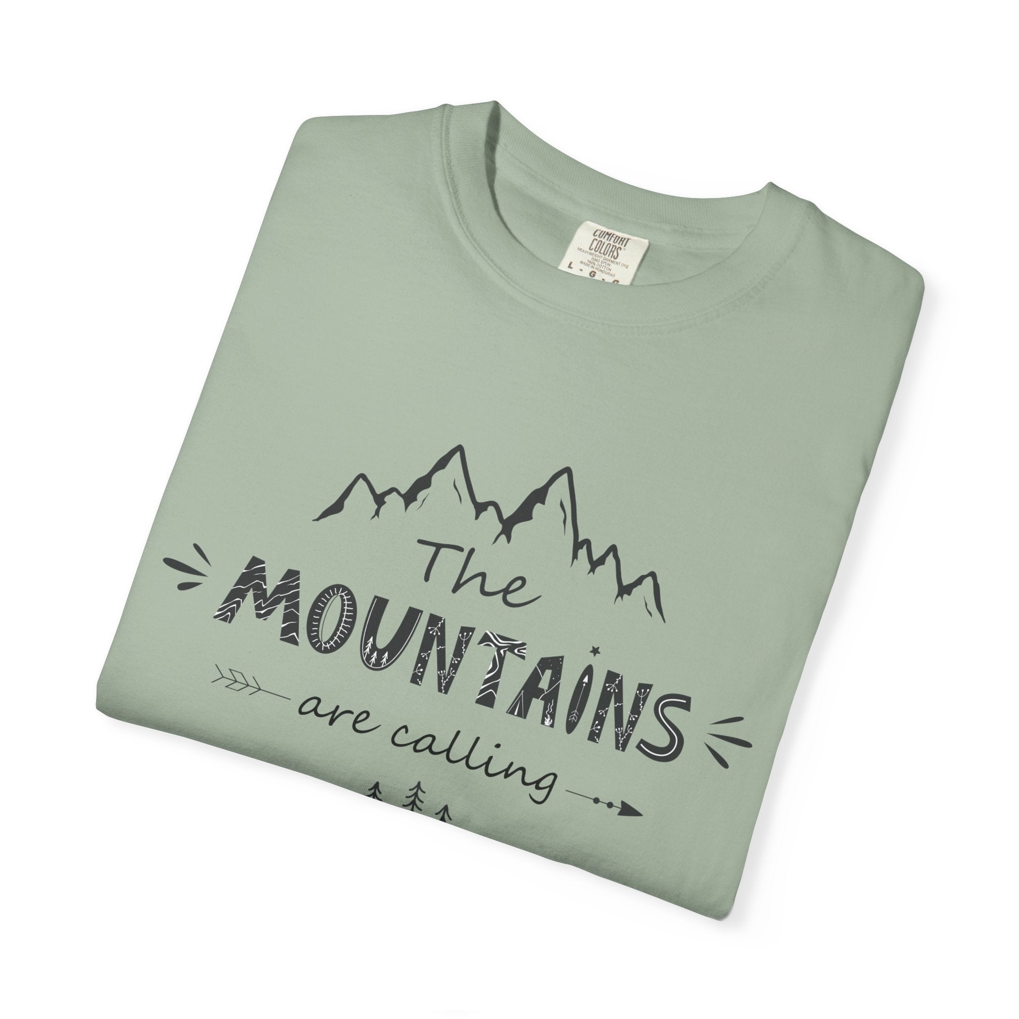 Mountains Are Calling T‑Shirt — Outdoor Adventure Graphic Tee