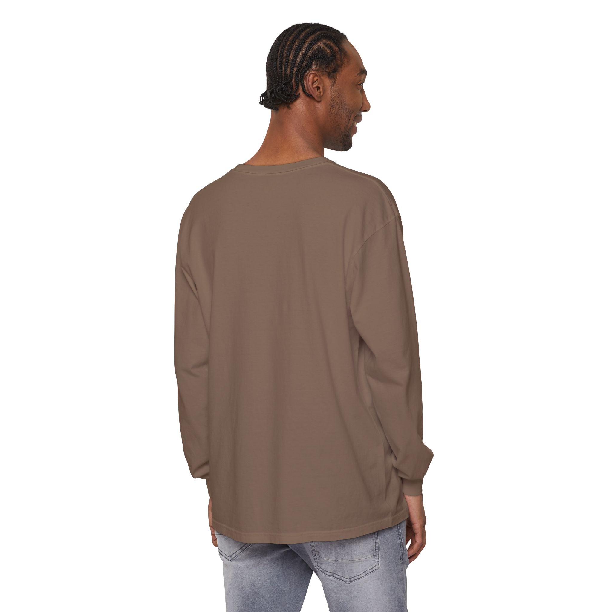 Bunker714 Shield Long-Sleeve Tee — Outdoor Logo Shirt