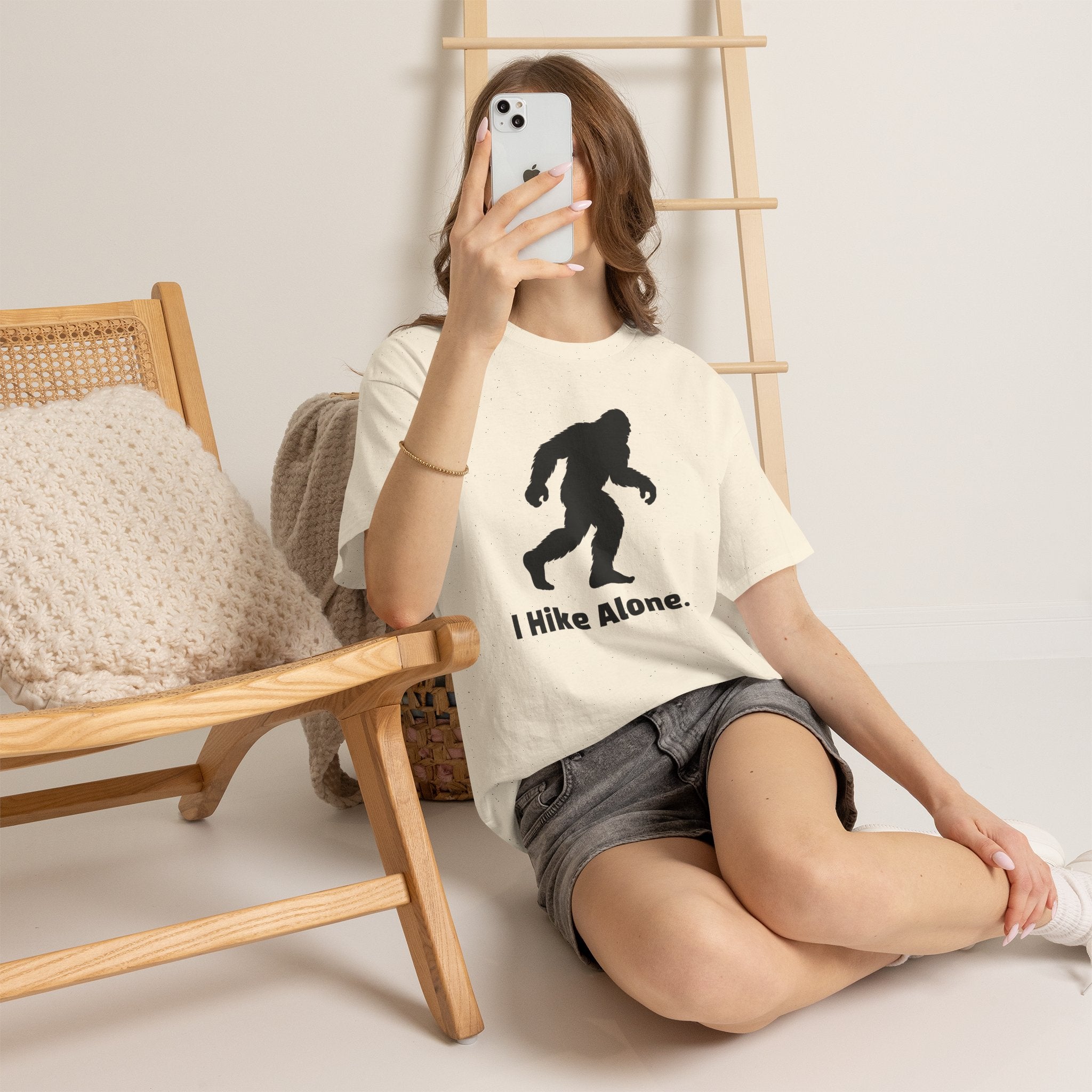 Hide & Seek Champion "I hike alone" T-Shirt