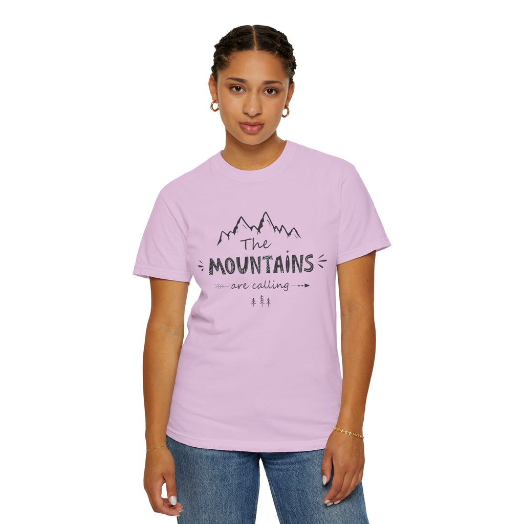Mountains Are Calling T‑Shirt — Outdoor Adventure Graphic Tee