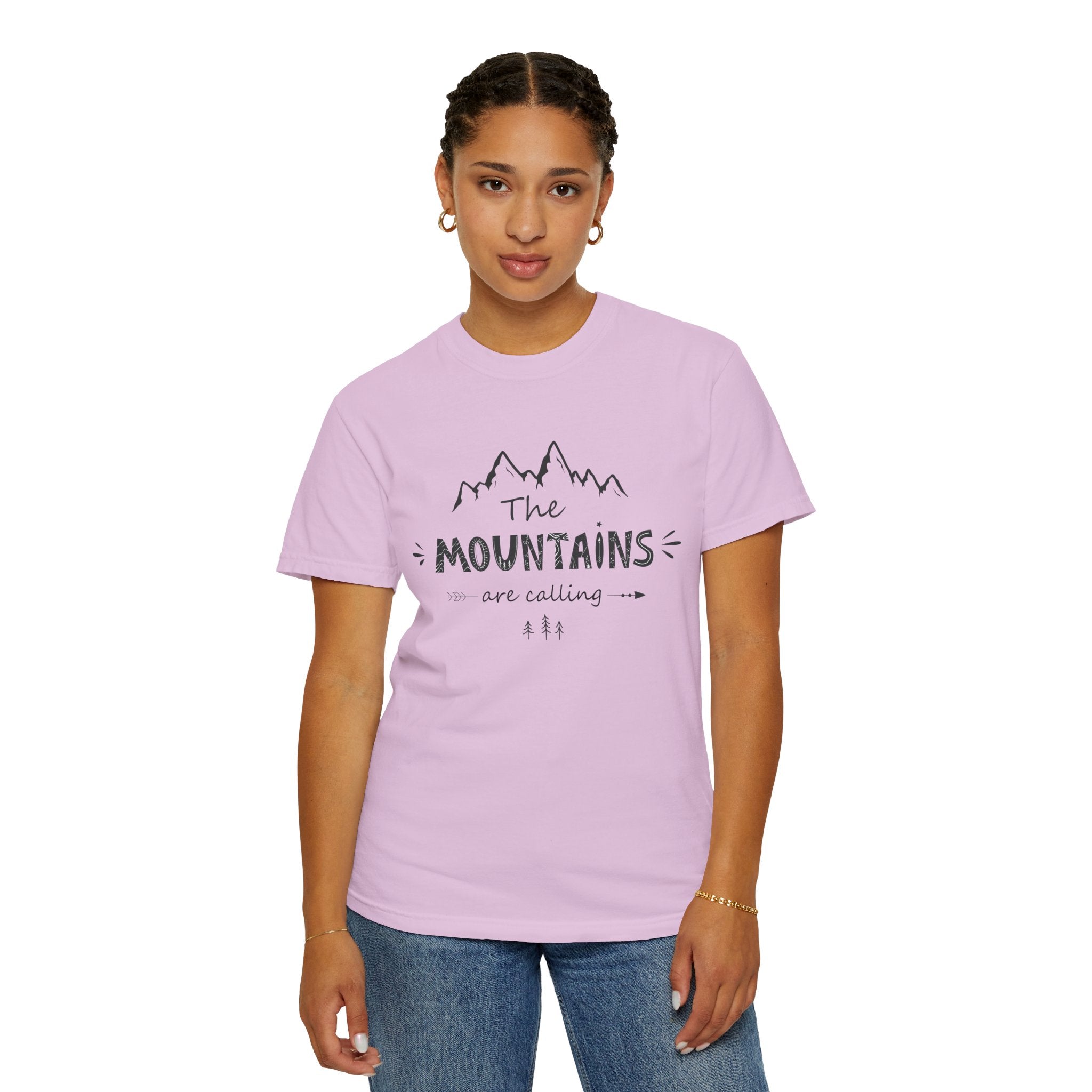 Mountains Are Calling T‑Shirt — Outdoor Adventure Graphic Tee