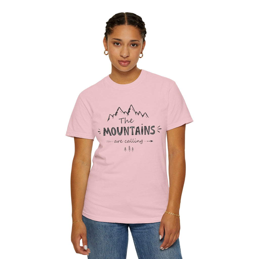 Mountains Are Calling T‑Shirt — Outdoor Adventure Graphic Tee