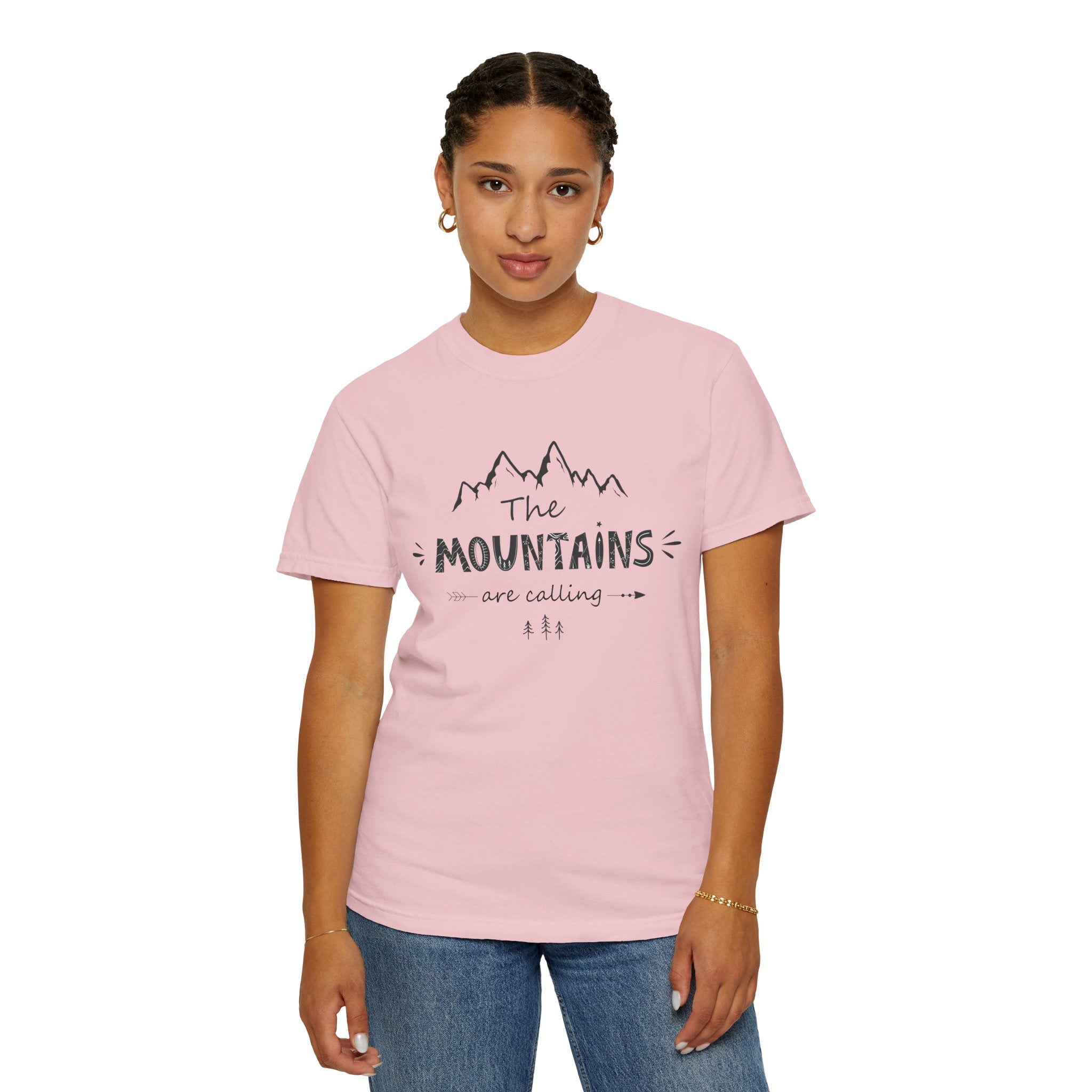 Mountains Are Calling T‑Shirt — Outdoor Adventure Graphic Tee