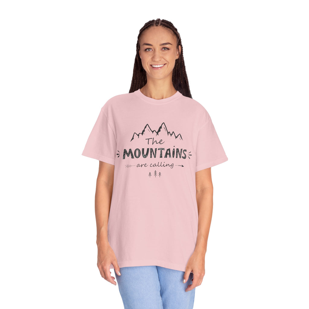 Mountains Are Calling T‑Shirt — Outdoor Adventure Graphic Tee