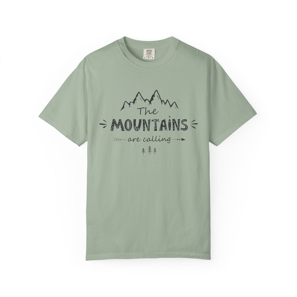 Mountains Are Calling T‑Shirt — Outdoor Adventure Graphic Tee