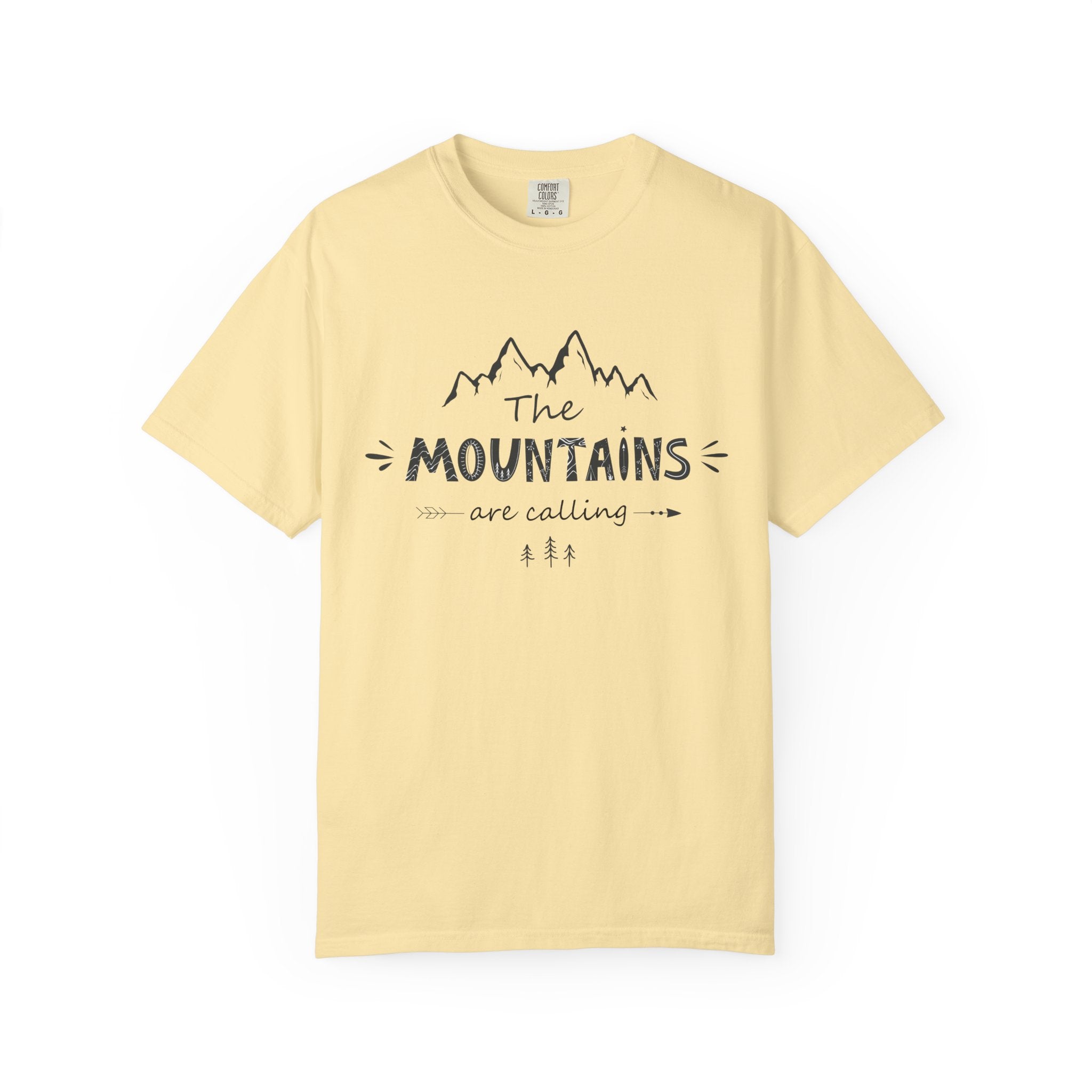 Mountains Are Calling T‑Shirt — Outdoor Adventure Graphic Tee