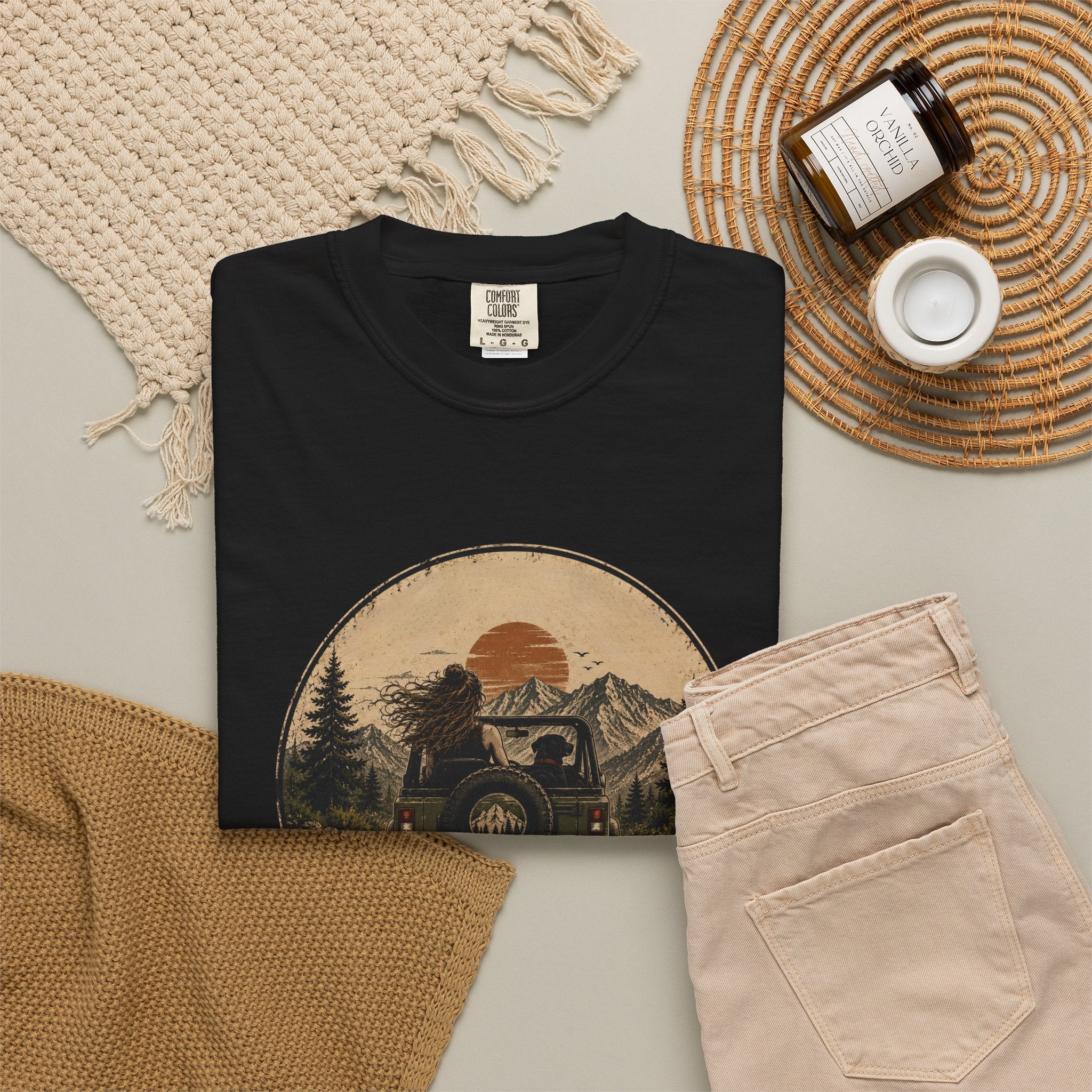 Top Down. Trail Bound.™ Outdoor Adventure T-Shirt