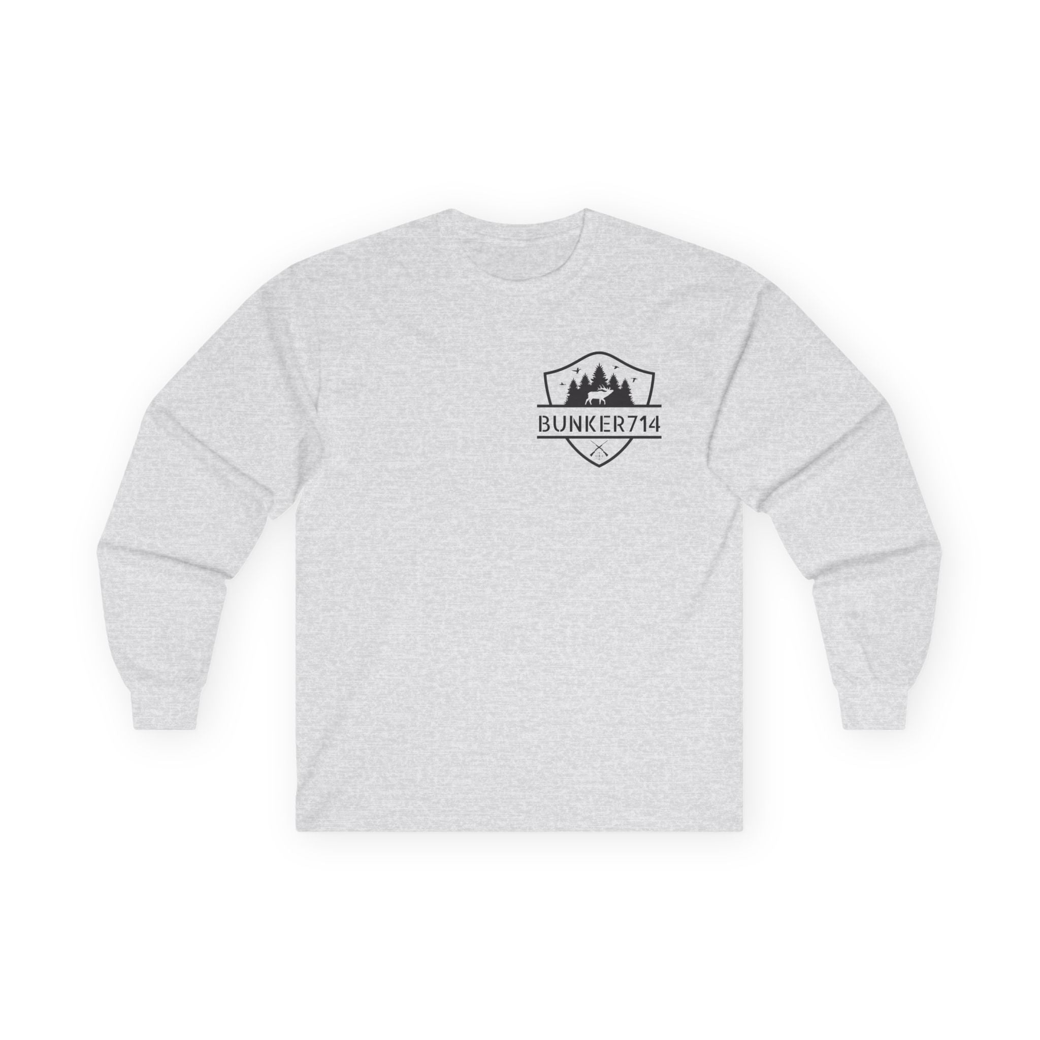 Bunker714 Mountain Badge - Long Sleeve Tee