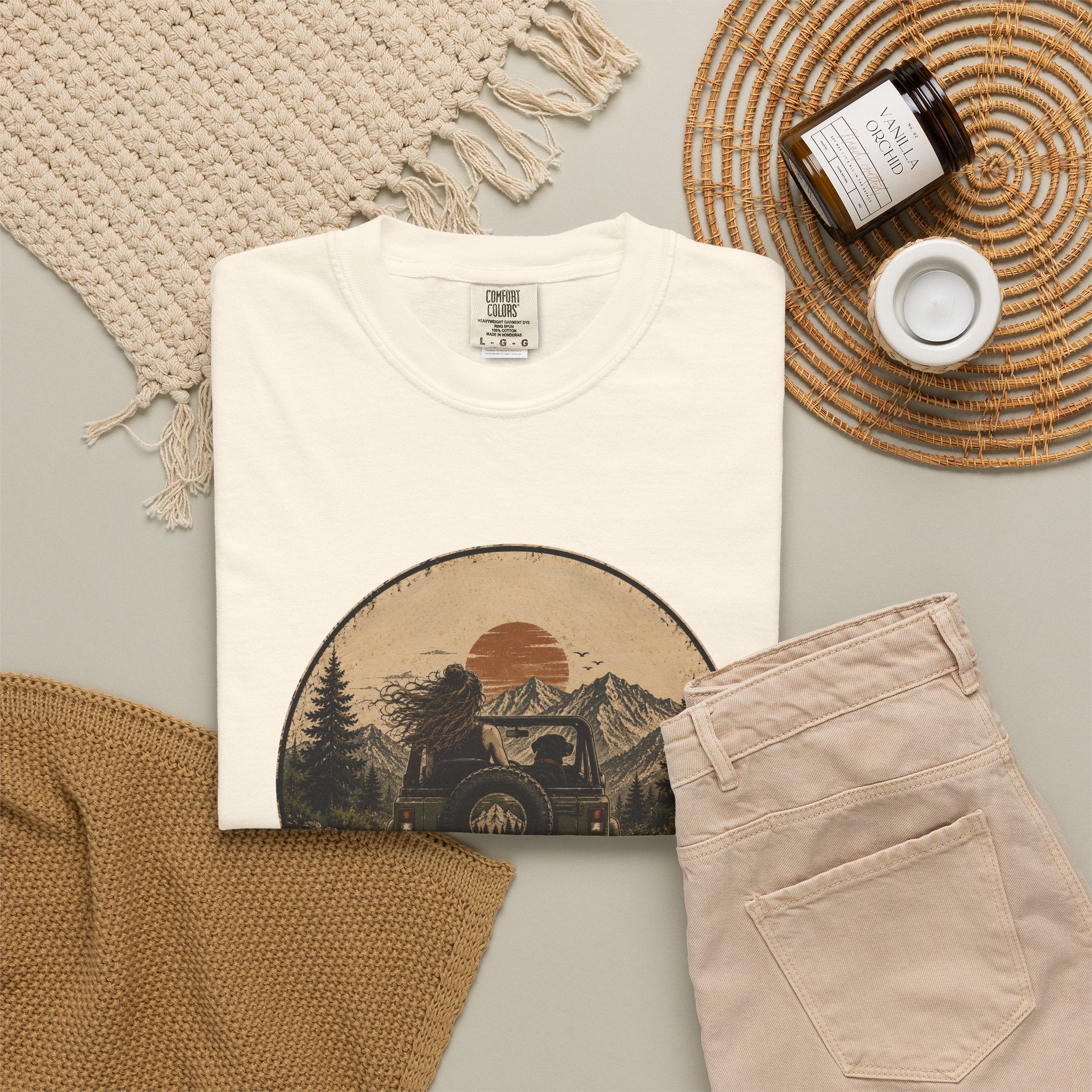 Top Down. Trail Bound.™ Outdoor Adventure T-Shirt