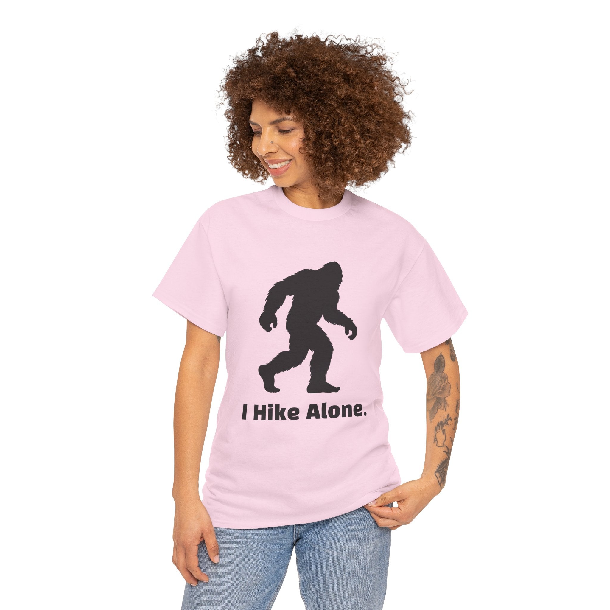 Hide & Seek Champion "I hike alone" T-Shirt