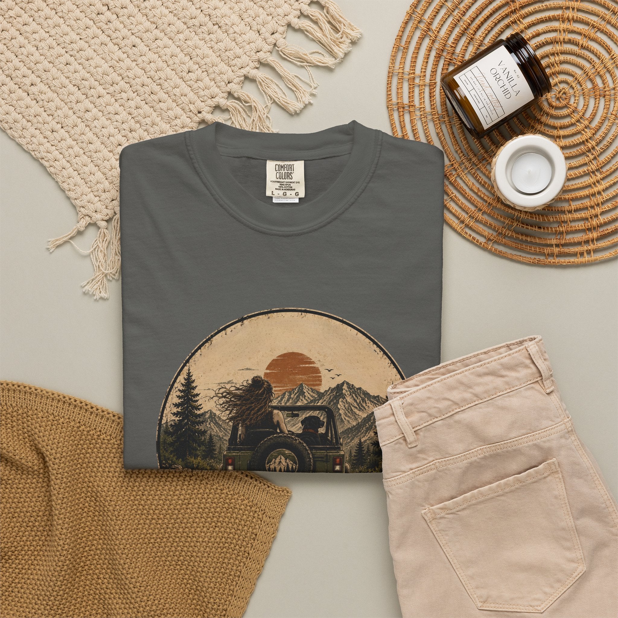 Top Down. Trail Bound.™ Outdoor Adventure T-Shirt
