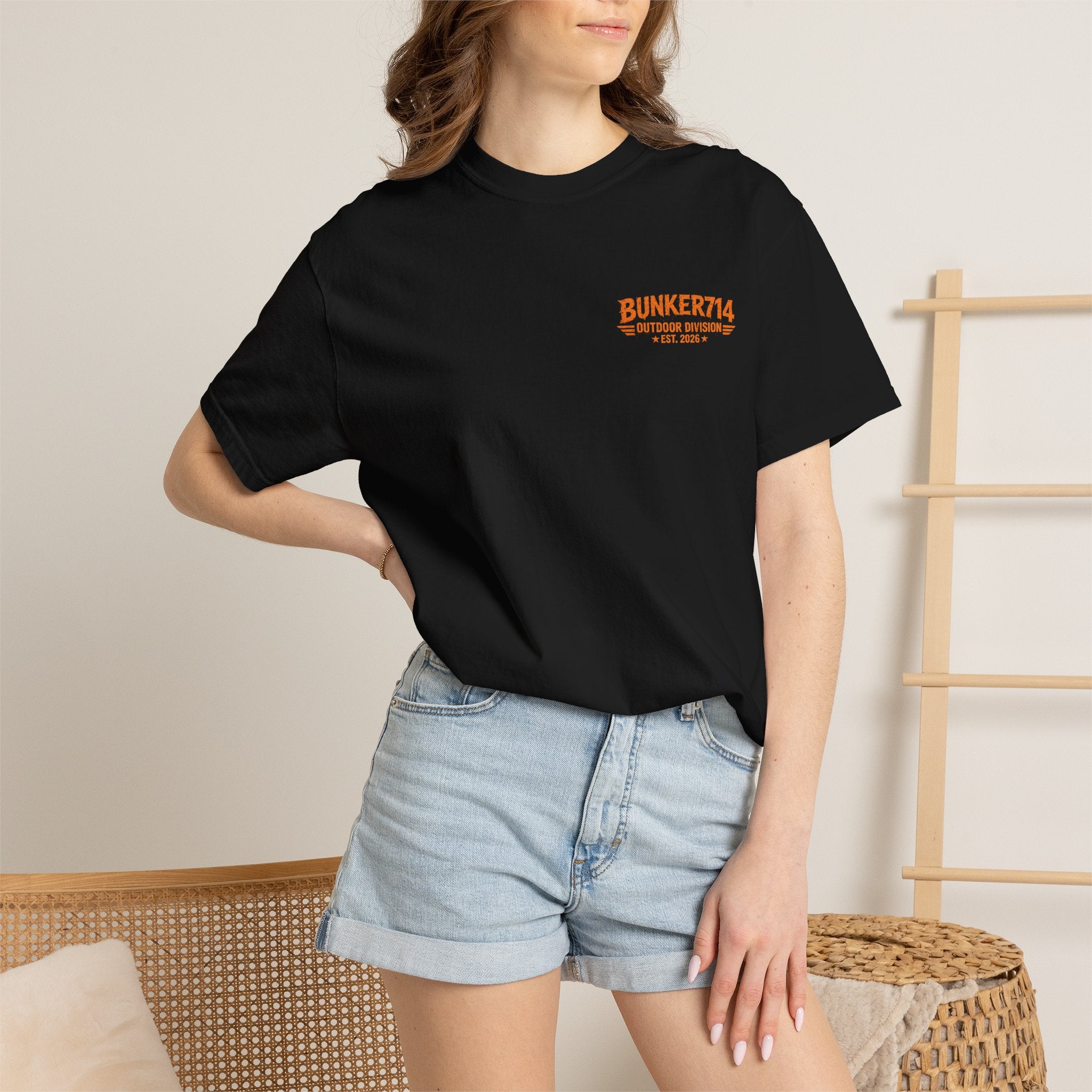 BUNKER714 “Not All Who Wander Are Lost” Bigfoot Camping T-Shirt
