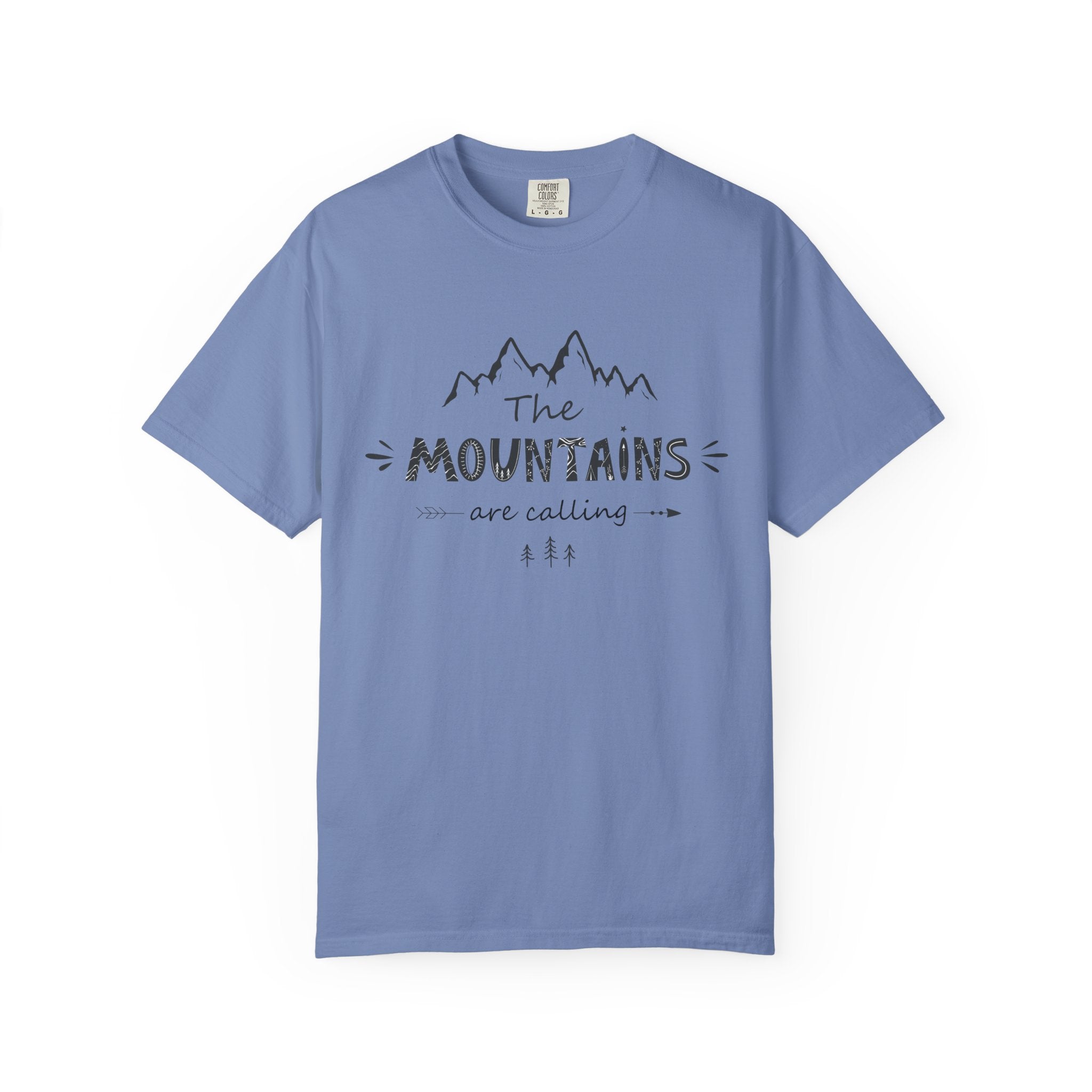 Mountains Are Calling T‑Shirt — Outdoor Adventure Graphic Tee
