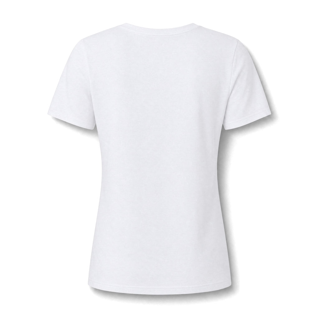Camping Heartbeat Jogging V-Neck Tee — "Jogging" Fitness Shirt for Women