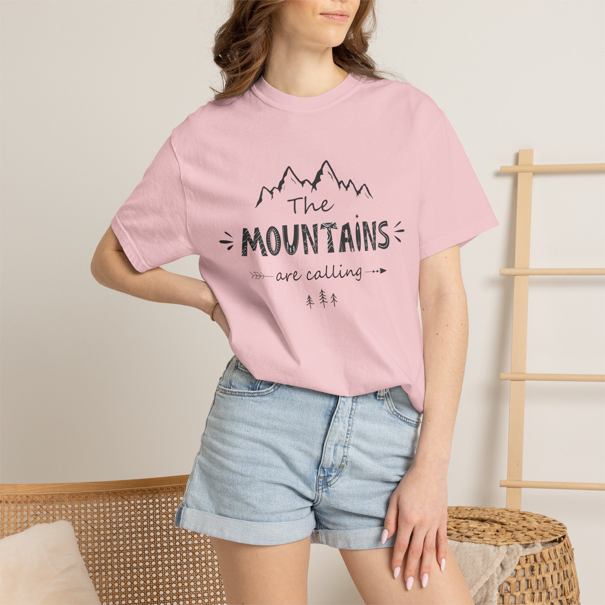 Mountains Are Calling T‑Shirt — Outdoor Adventure Graphic Tee