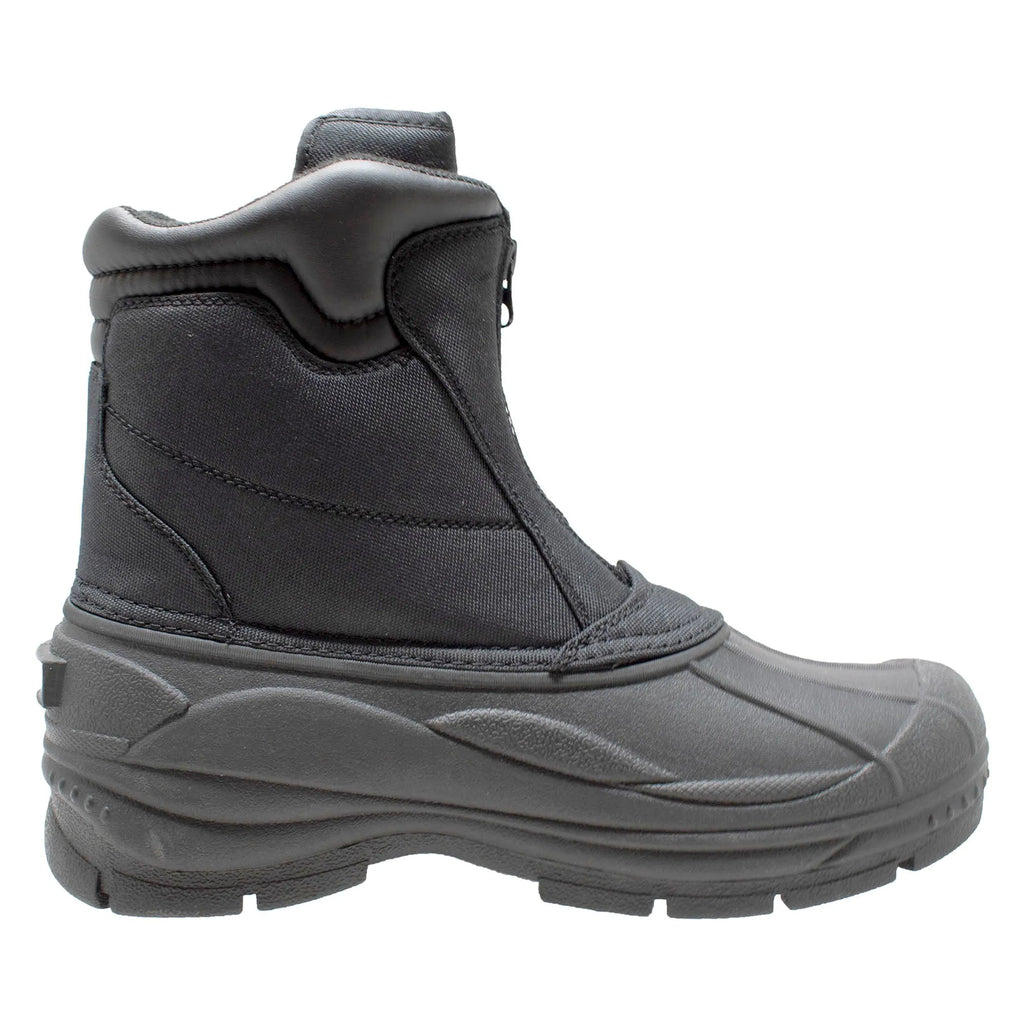 Men's Durable Nylon Winter Boots Zipper