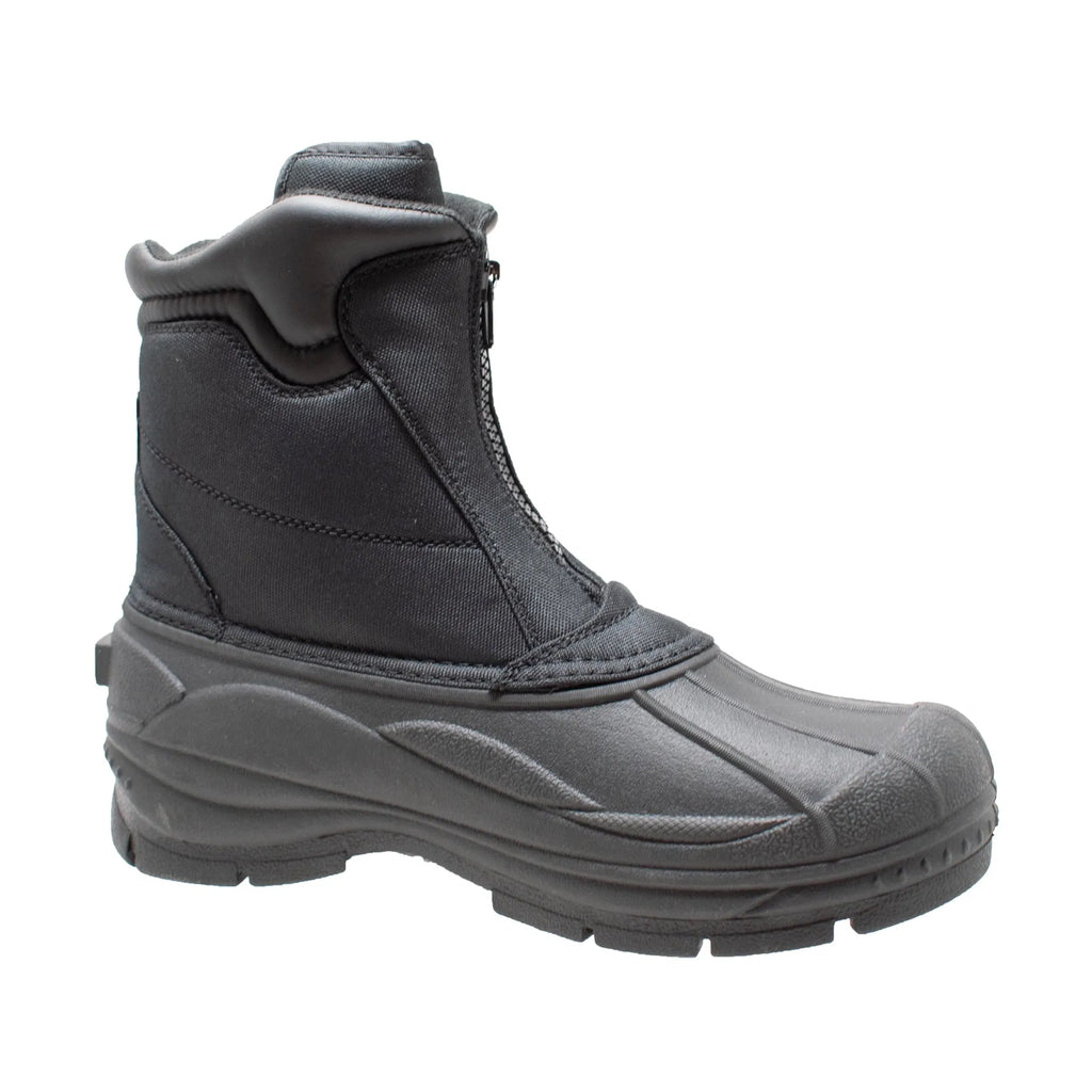 Men's Durable Nylon Winter Boots Zipper