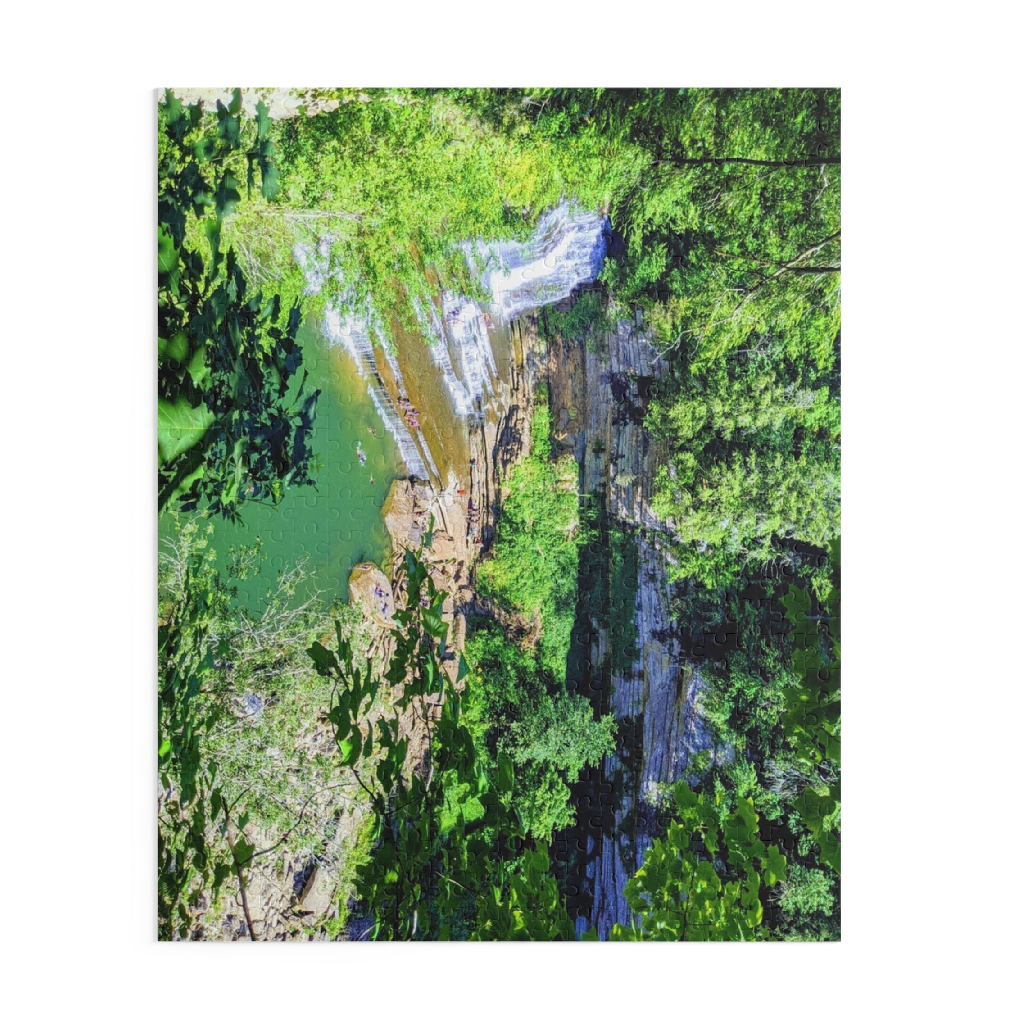 Cummins Falls Scenic Jigsaw Puzzle
