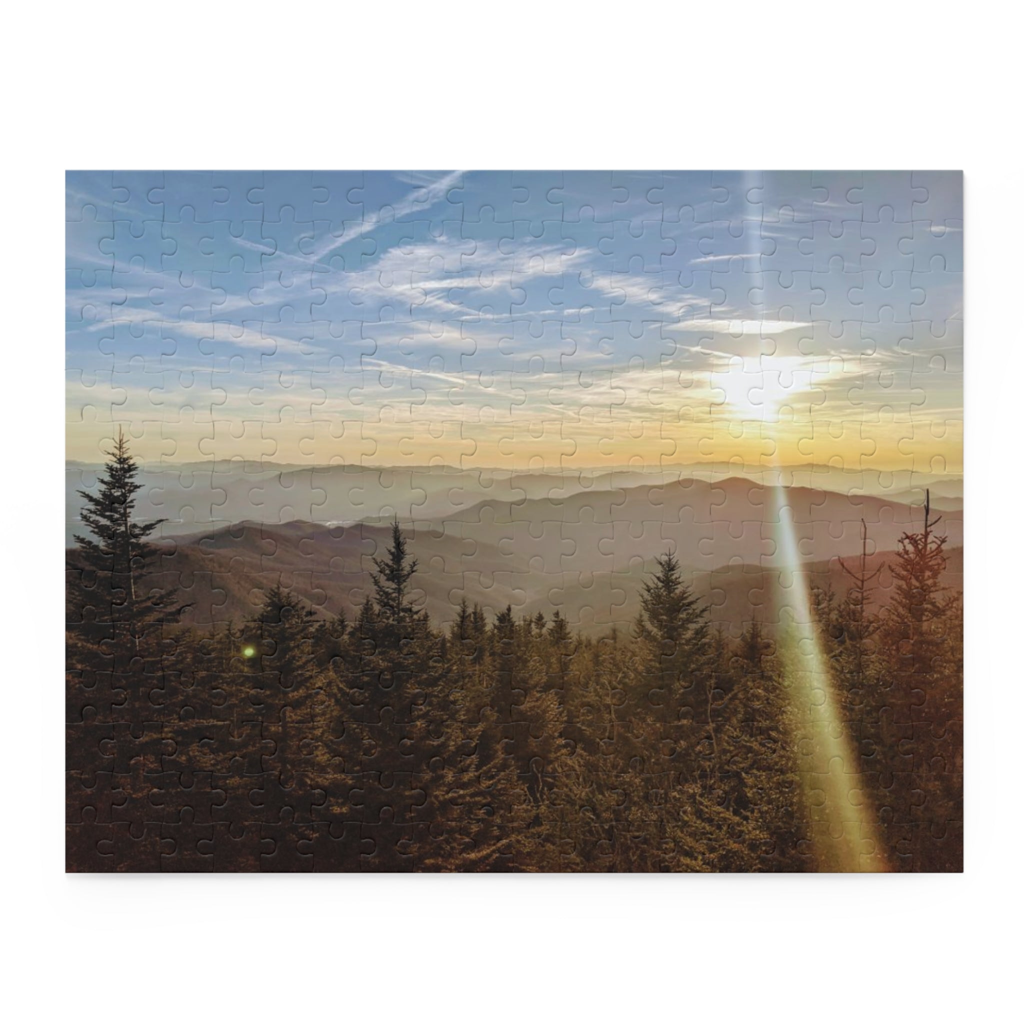 Kuwohi (Formerly Clingmans Dome) Scenic Jigsaw Puzzle