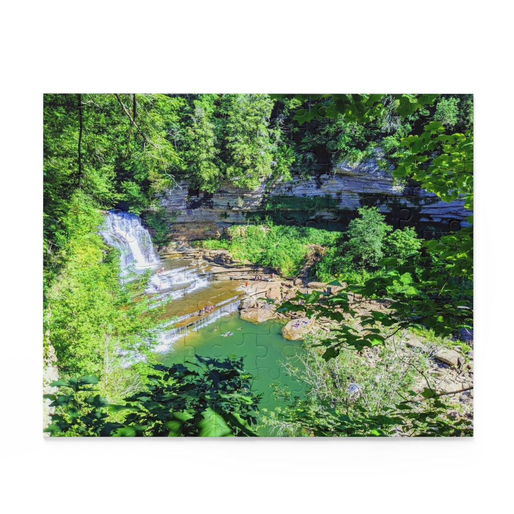 Cummins Falls Scenic Jigsaw Puzzle