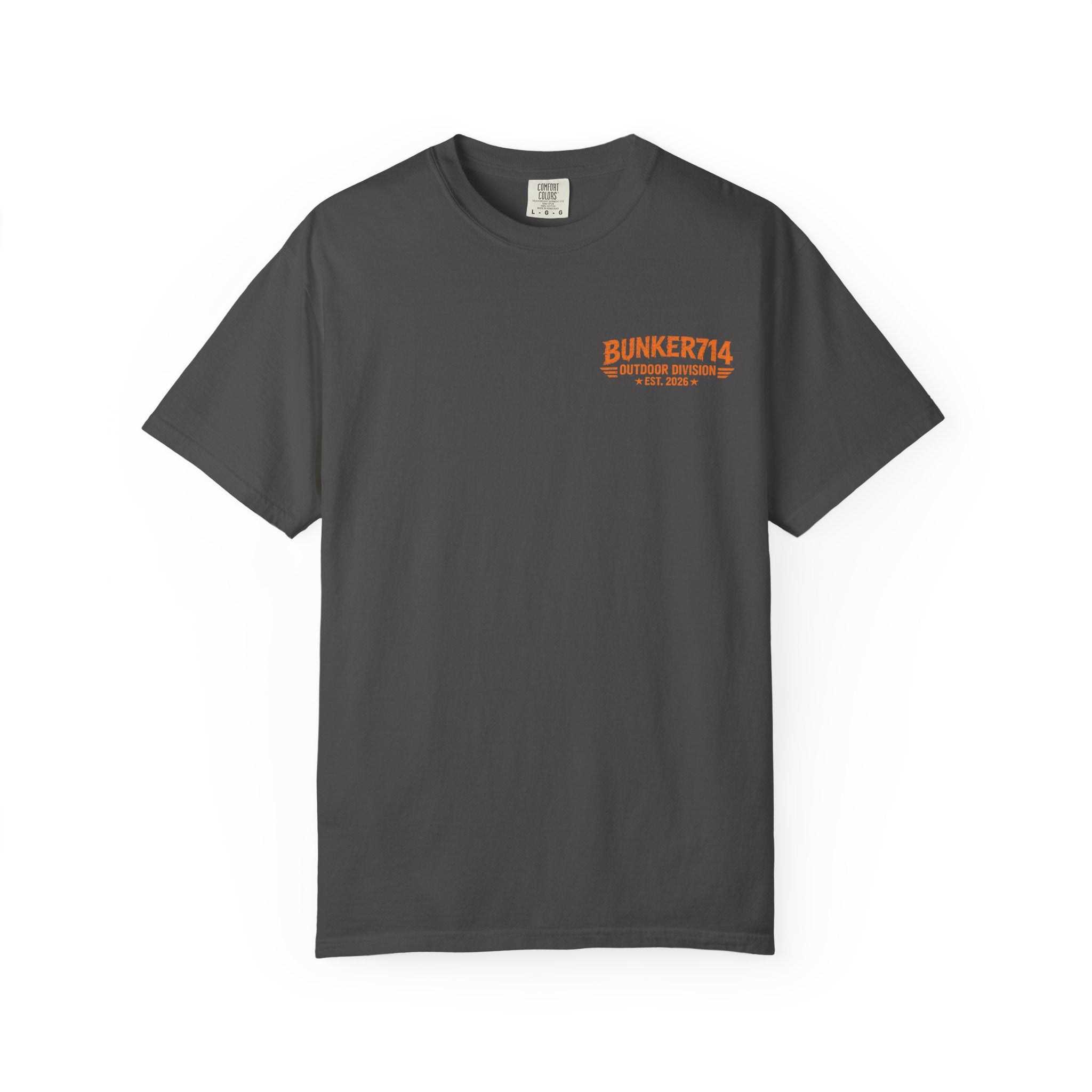 BUNKER714 “Not All Who Wander Are Lost” Bigfoot Camping T-Shirt