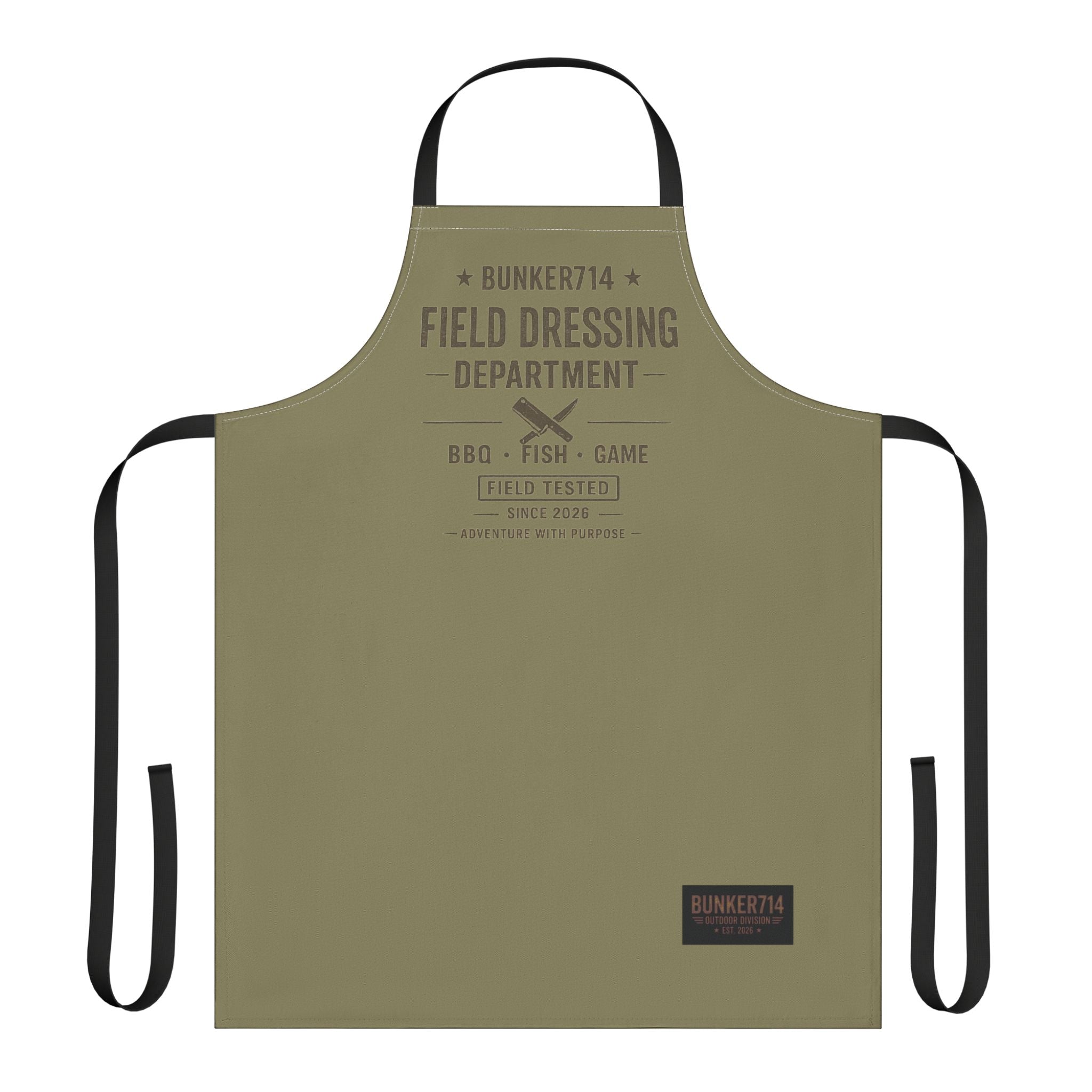 Field Dressing Department Apron — Hunting & Game Prep Chef Apron