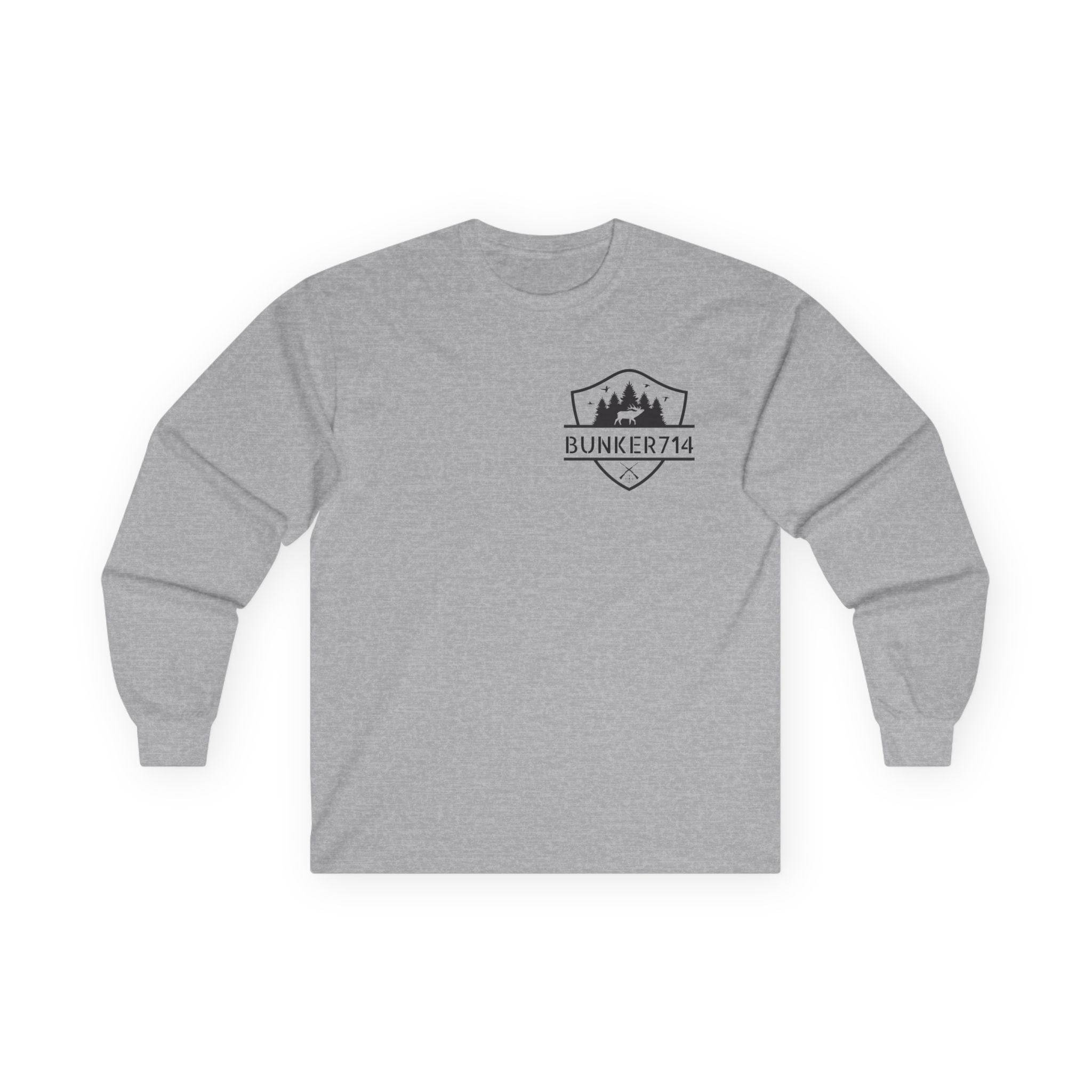 Bunker714 Mountain Badge - Long Sleeve Tee