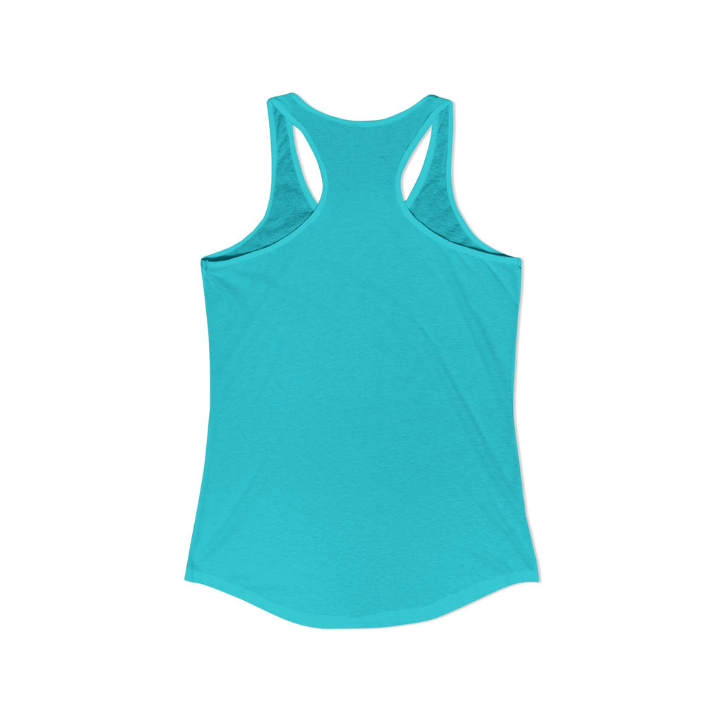 Camping Hair, Don't Care Women's Racerback Tank