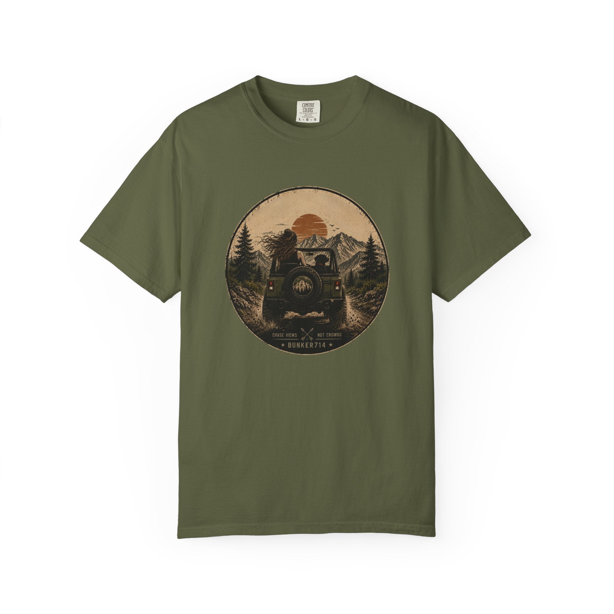 Top Down. Trail Bound.™ Outdoor Adventure T-Shirt