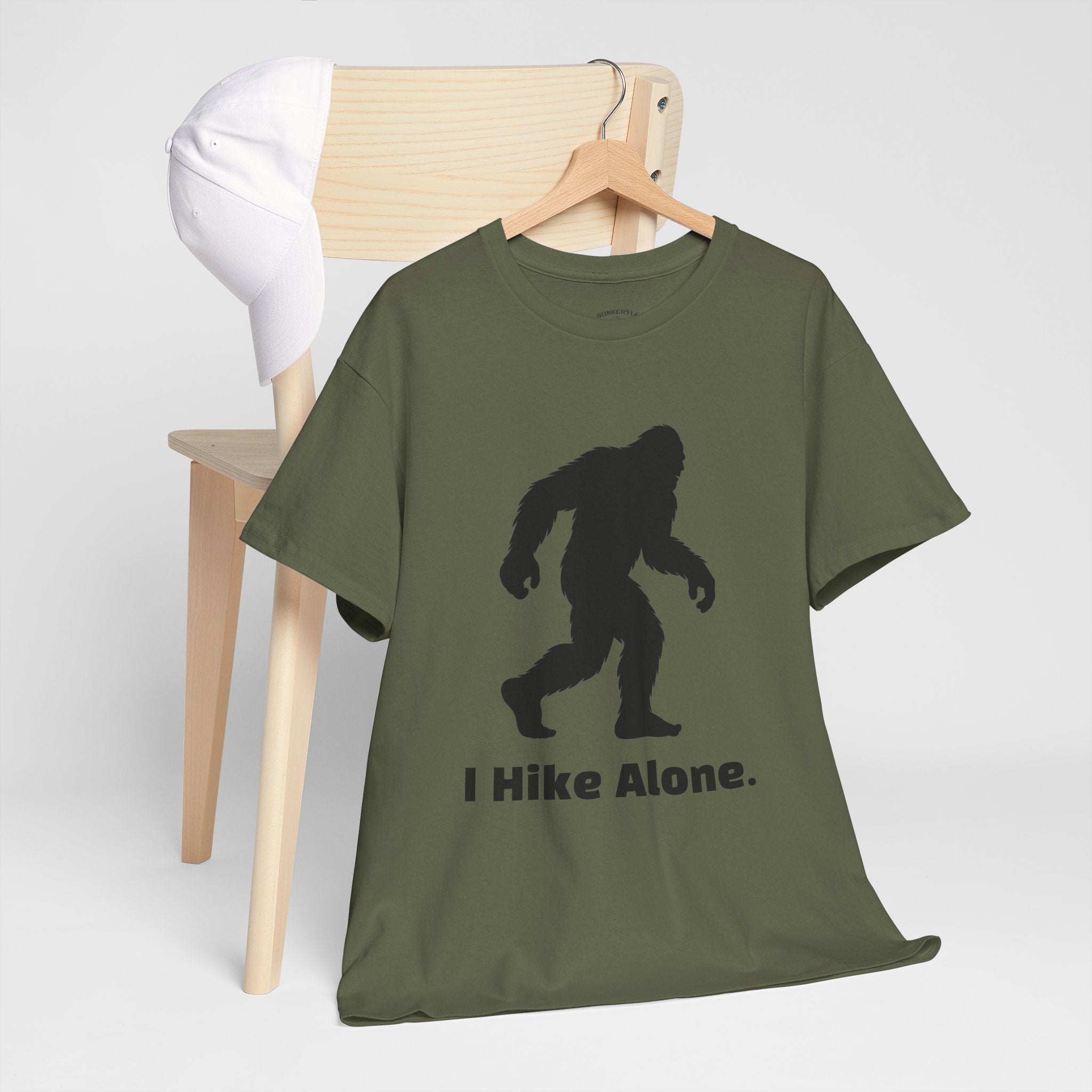 Hide & Seek Champion "I hike alone" T-Shirt