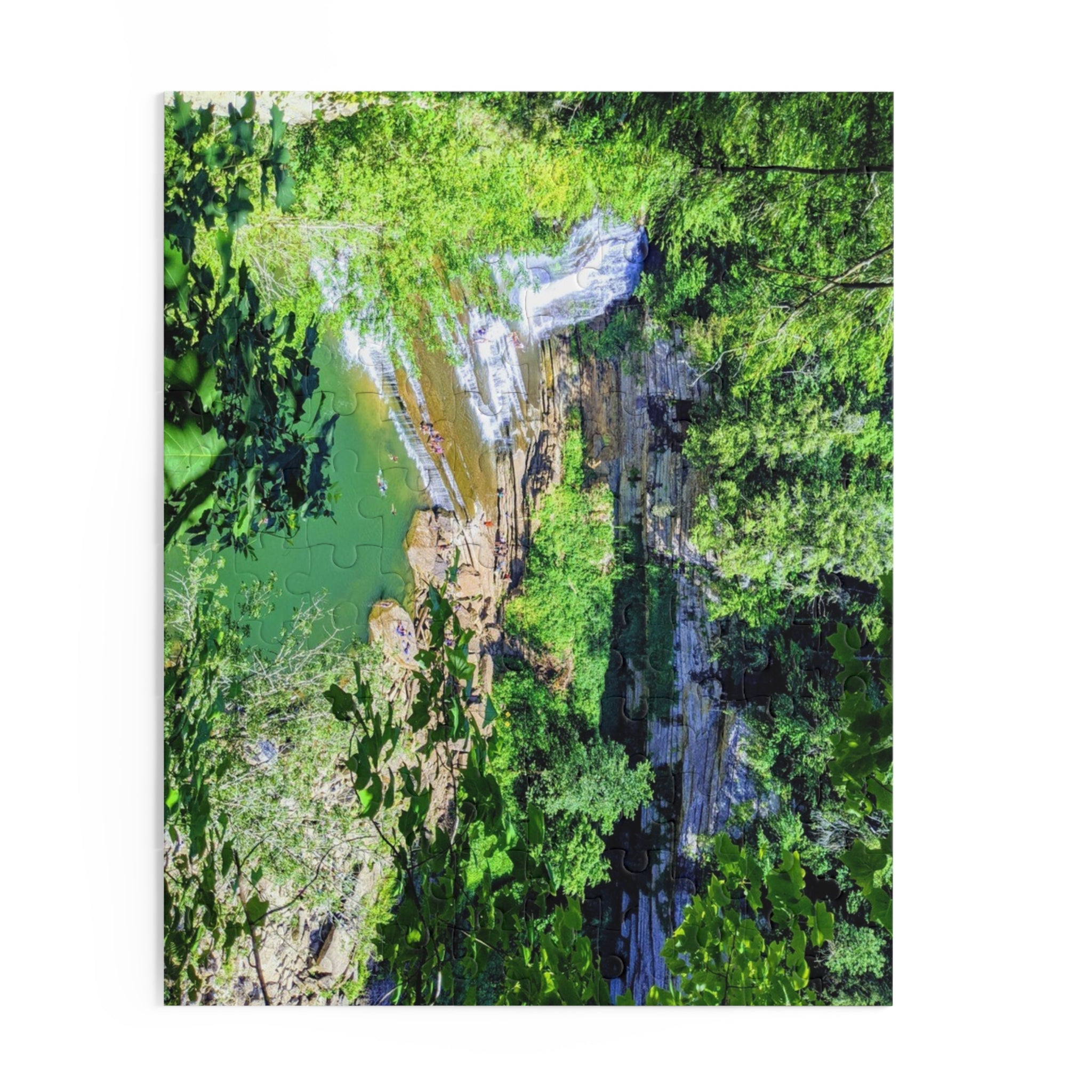 Cummins Falls Scenic Jigsaw Puzzle