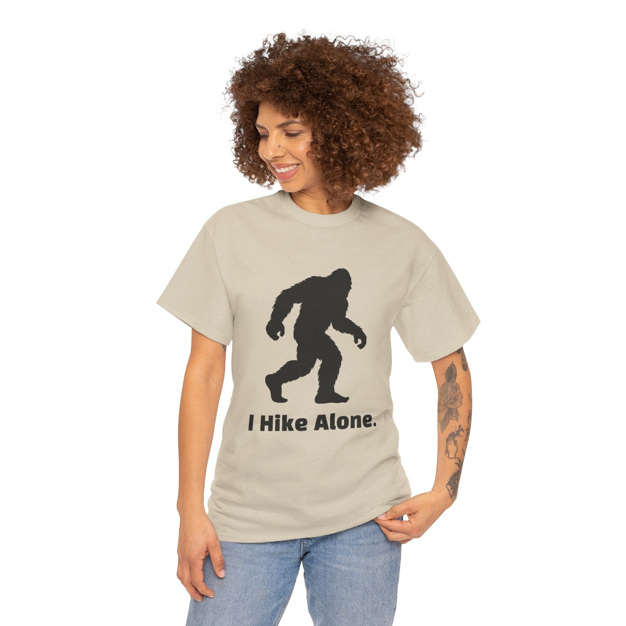 Hide & Seek Champion "I hike alone" T-Shirt