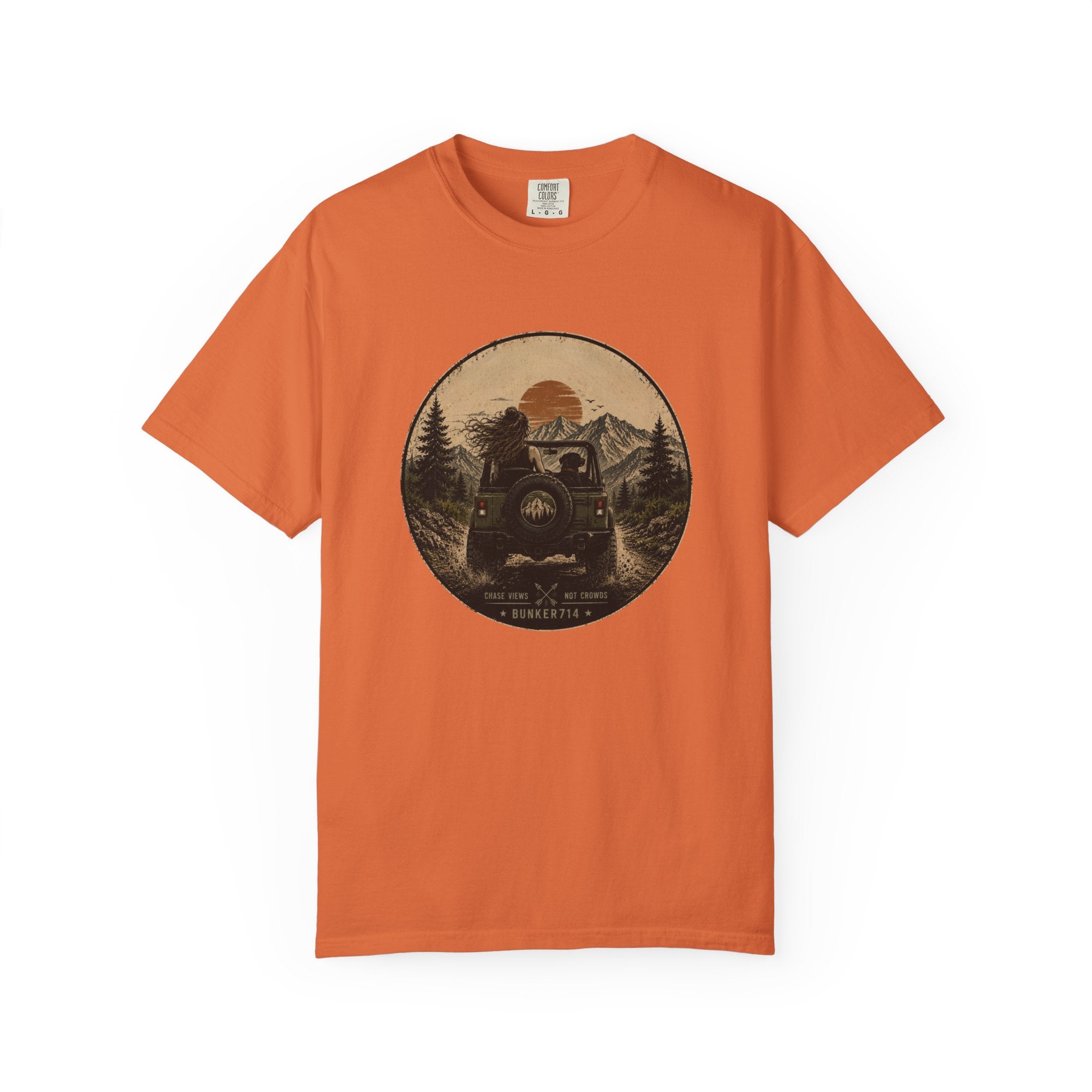 Top Down. Trail Bound.™ Outdoor Adventure T-Shirt