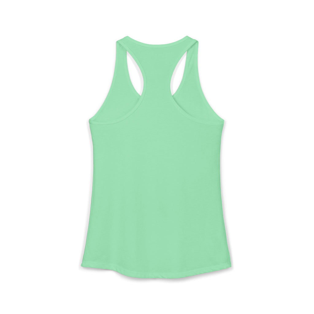 Camping Hair, Don't Care Women's Racerback Tank