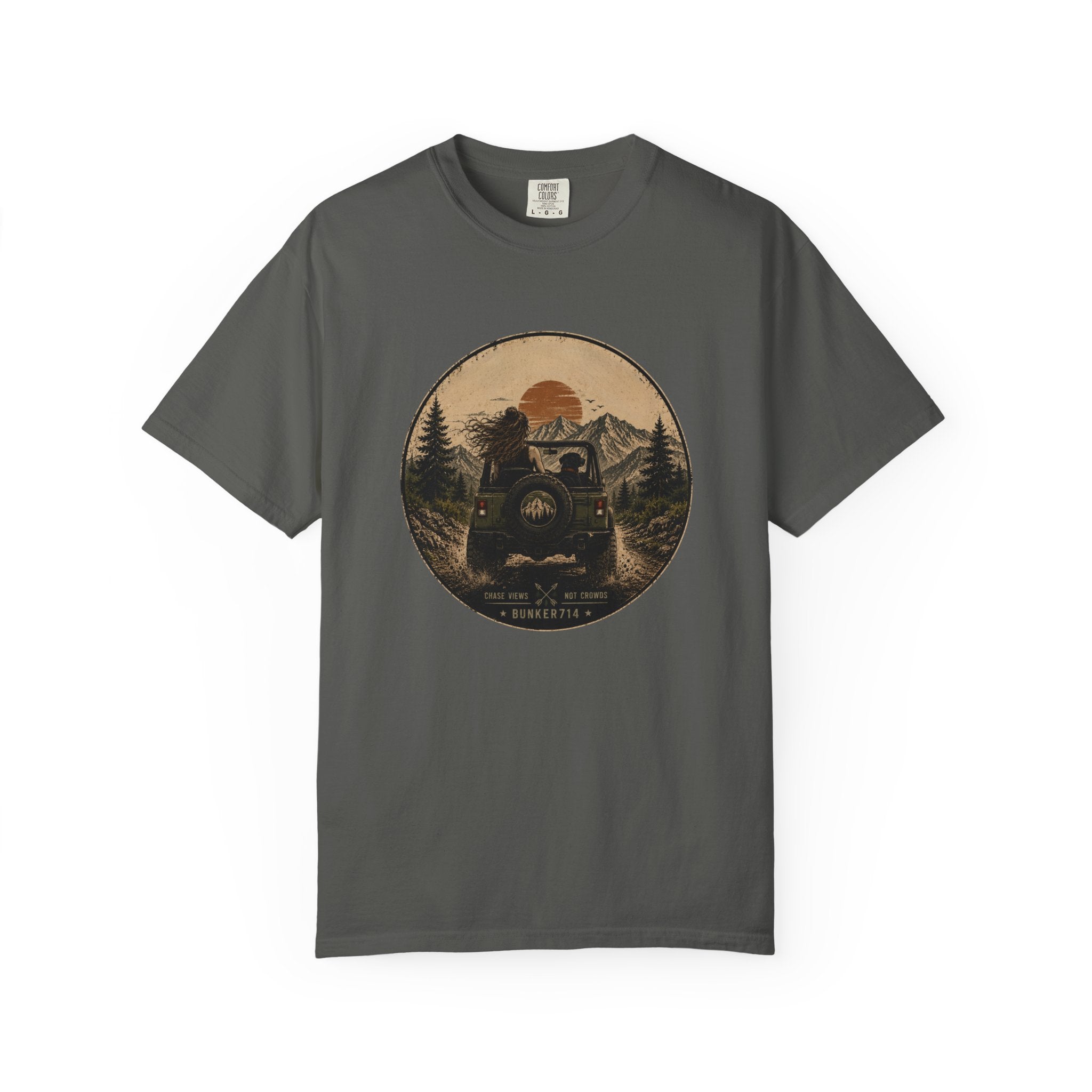 Top Down. Trail Bound.™ Outdoor Adventure T-Shirt