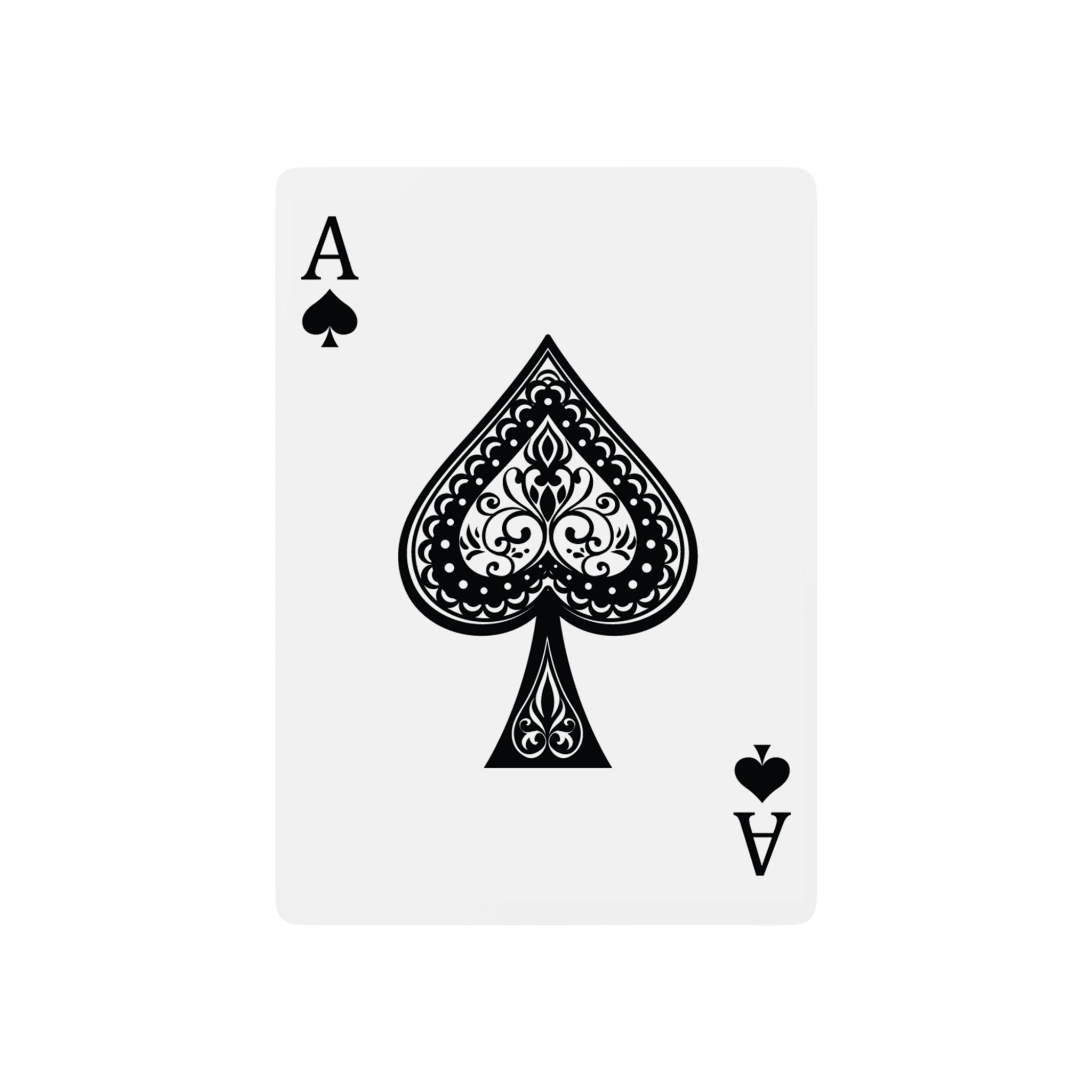 Bunker714 Outdoor Division Playing Cards — Custom Ace Spade Deck