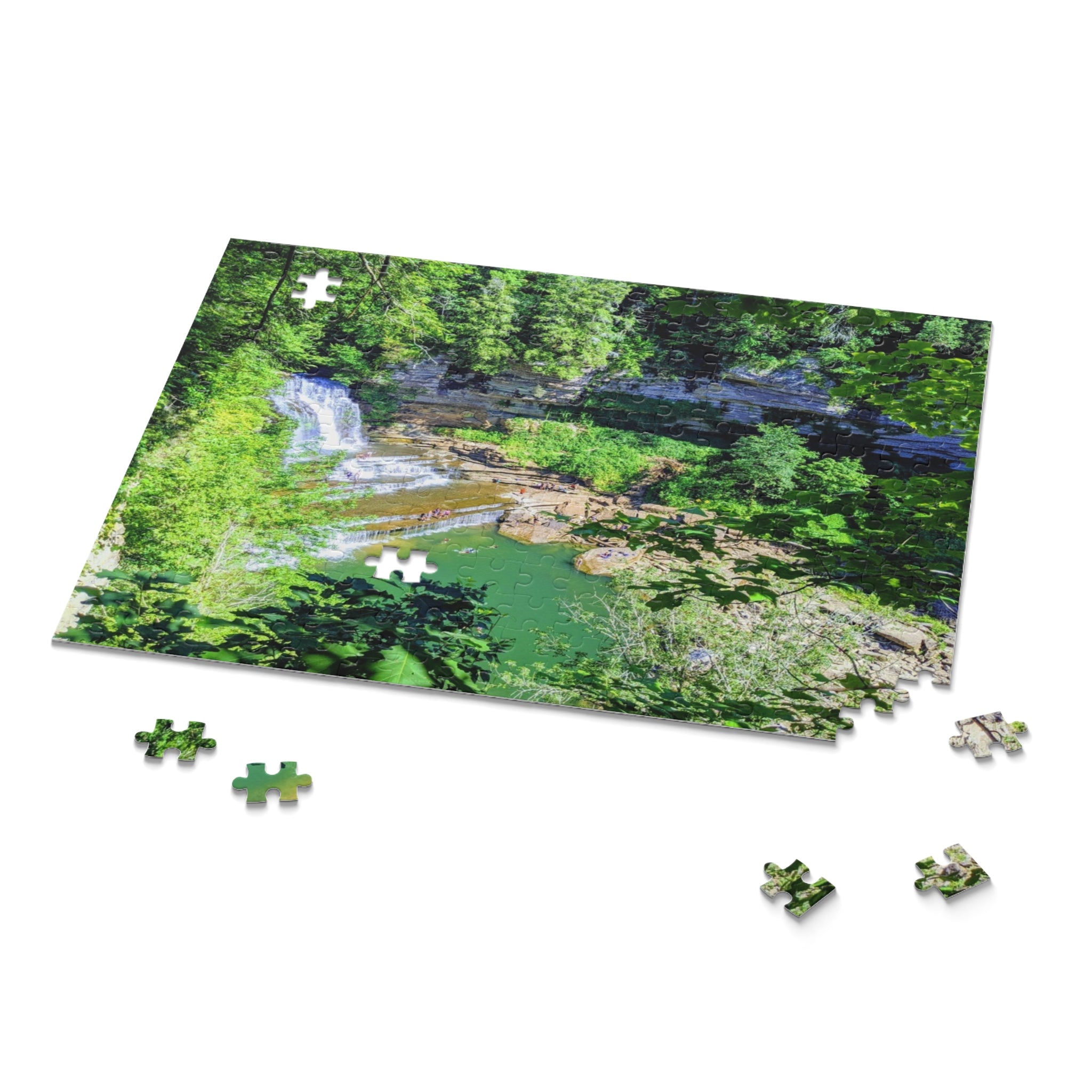 Cummins Falls Scenic Jigsaw Puzzle