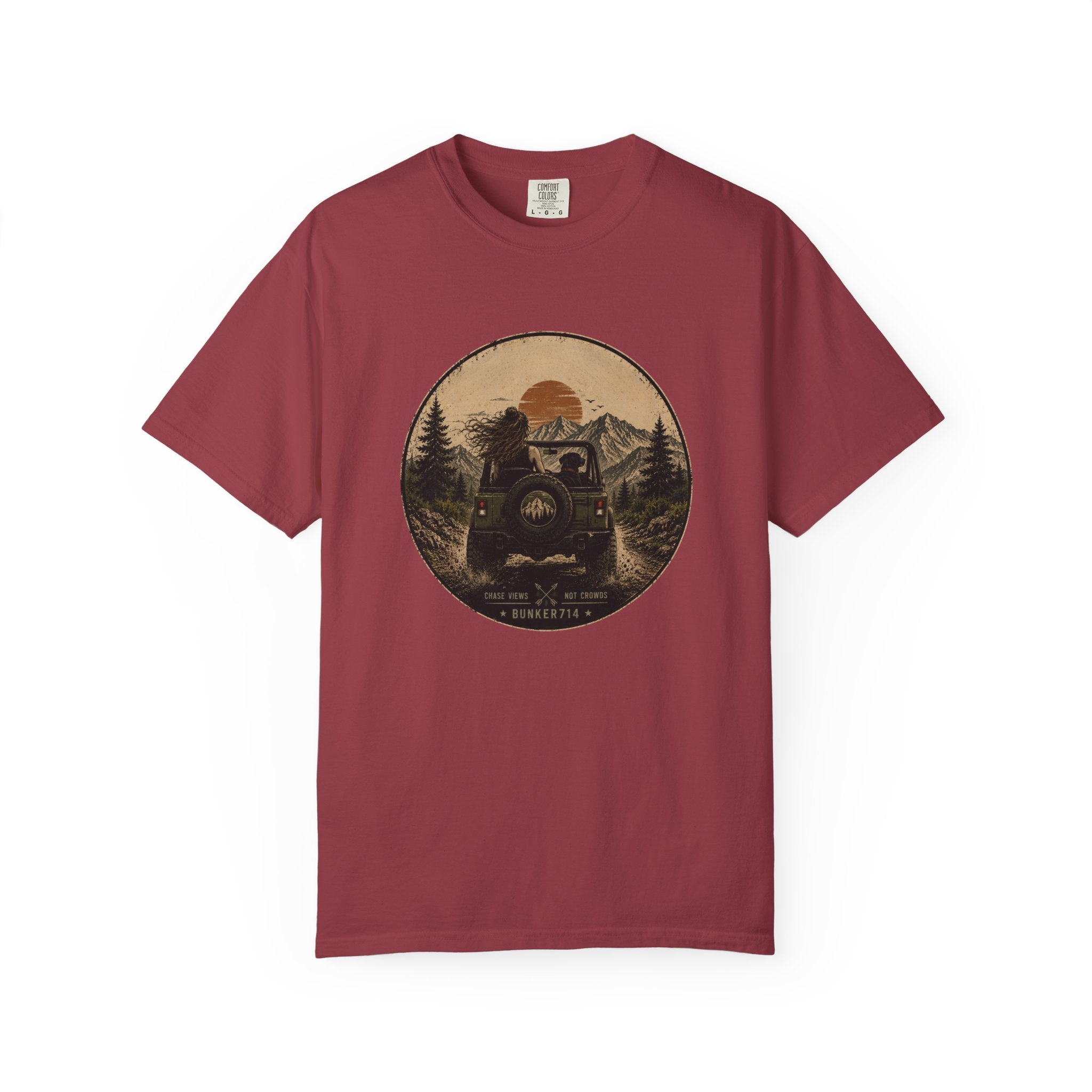Top Down. Trail Bound.™ Outdoor Adventure T-Shirt
