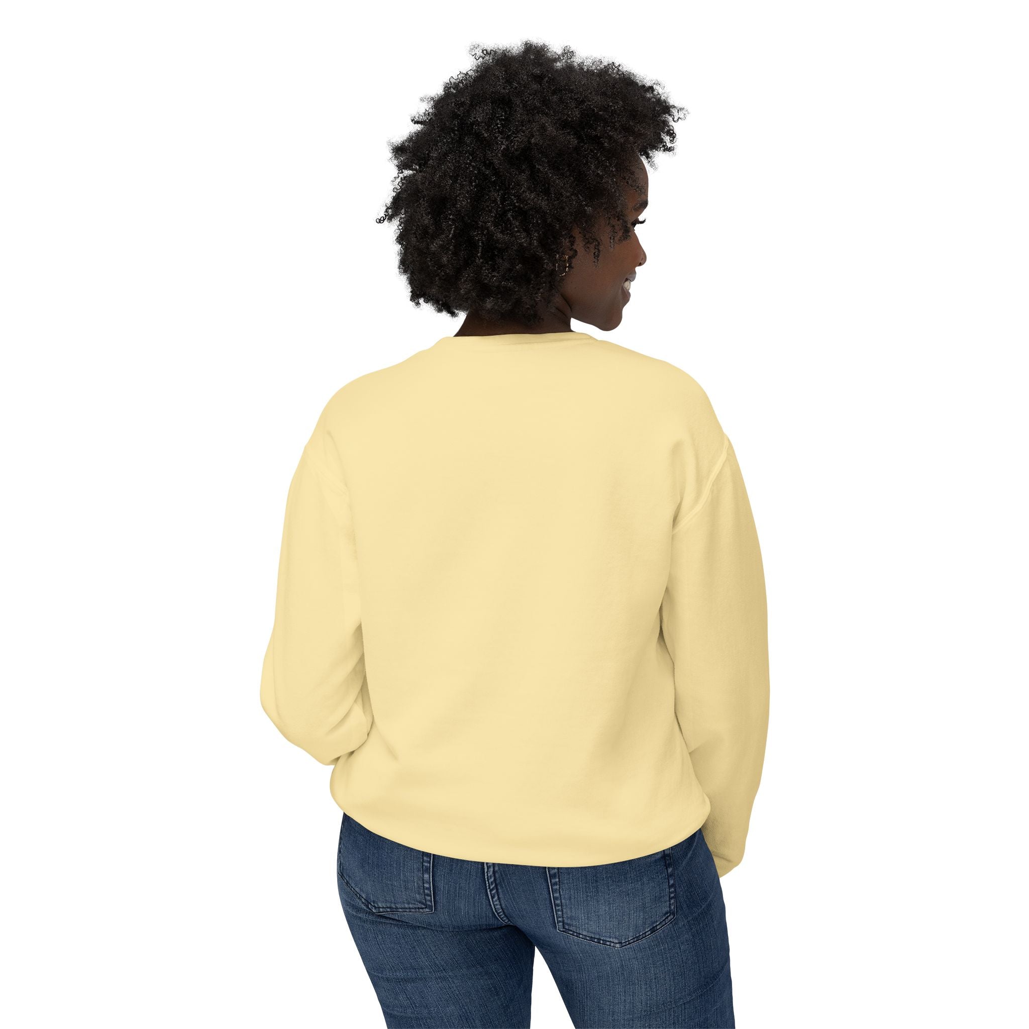 Crewneck Sweatshirt — "Are we there yet?"